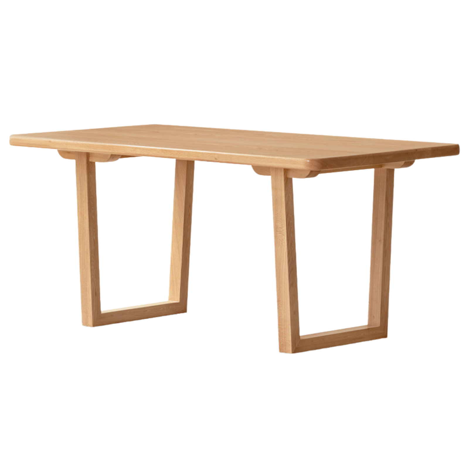Ash, Oak, Elm Solid Wood Wabi Sabi Style Dining Table