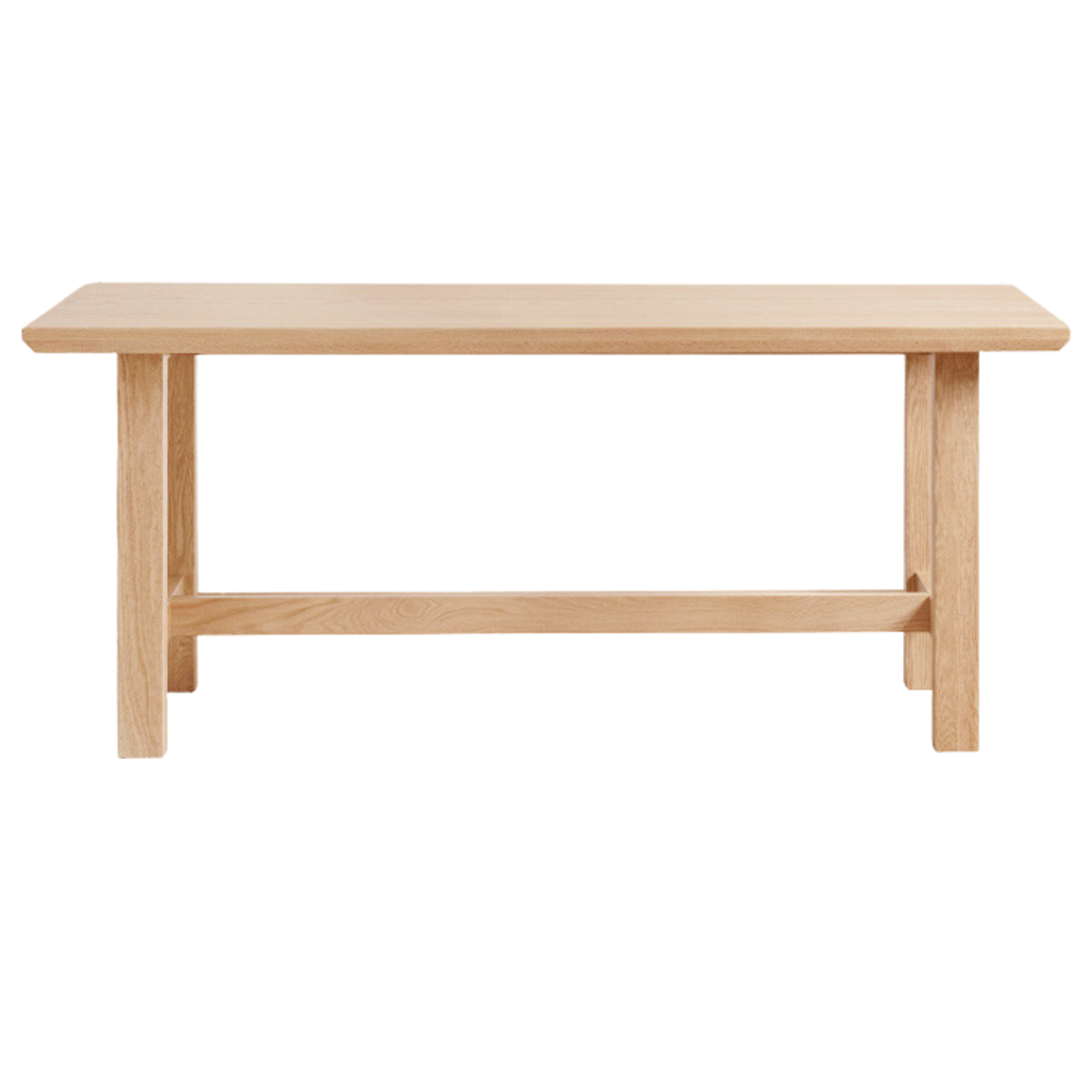 Ash Solid Wood Wabi Sabi Style Dining Table