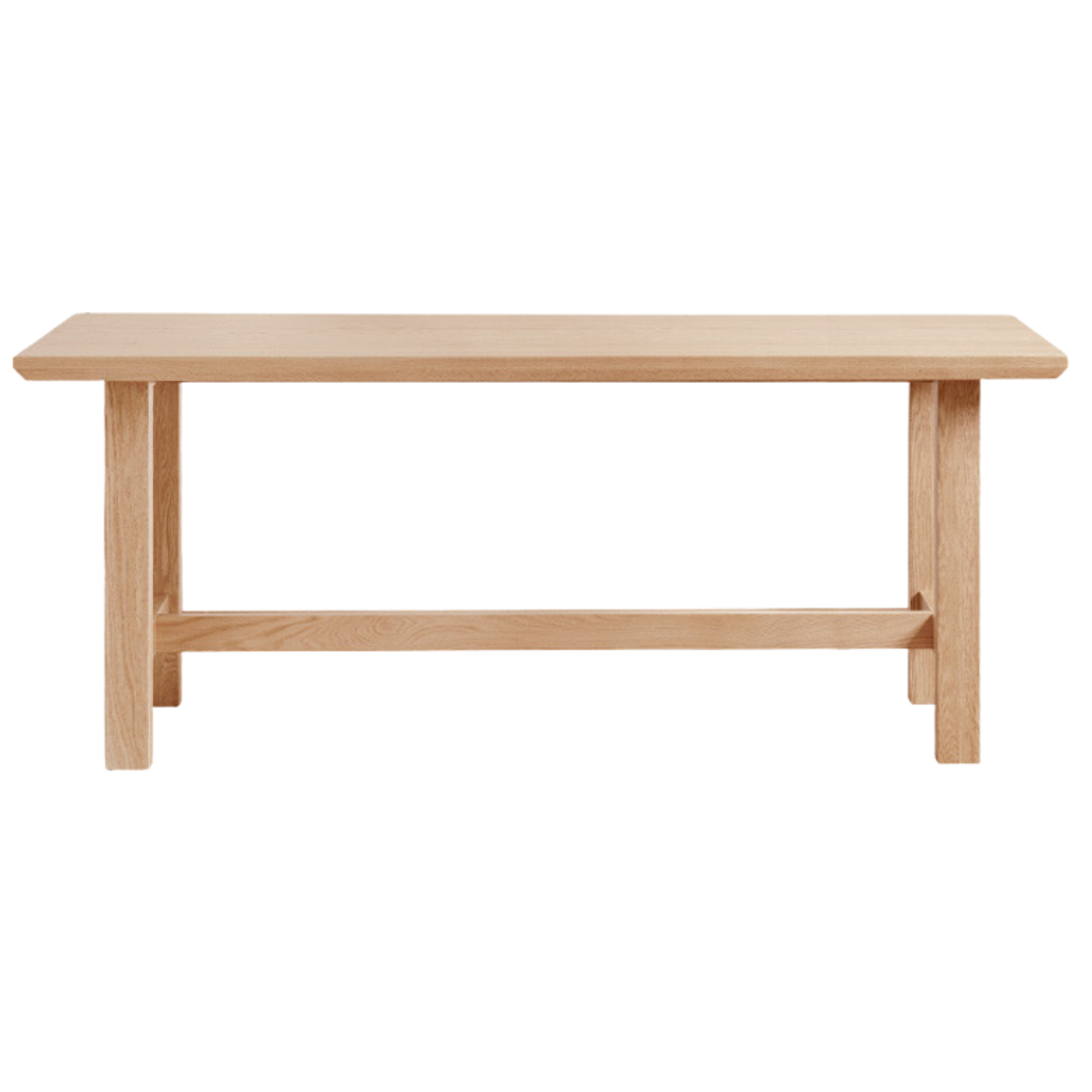 Ash Solid Wood Wabi Sabi Style Dining Table