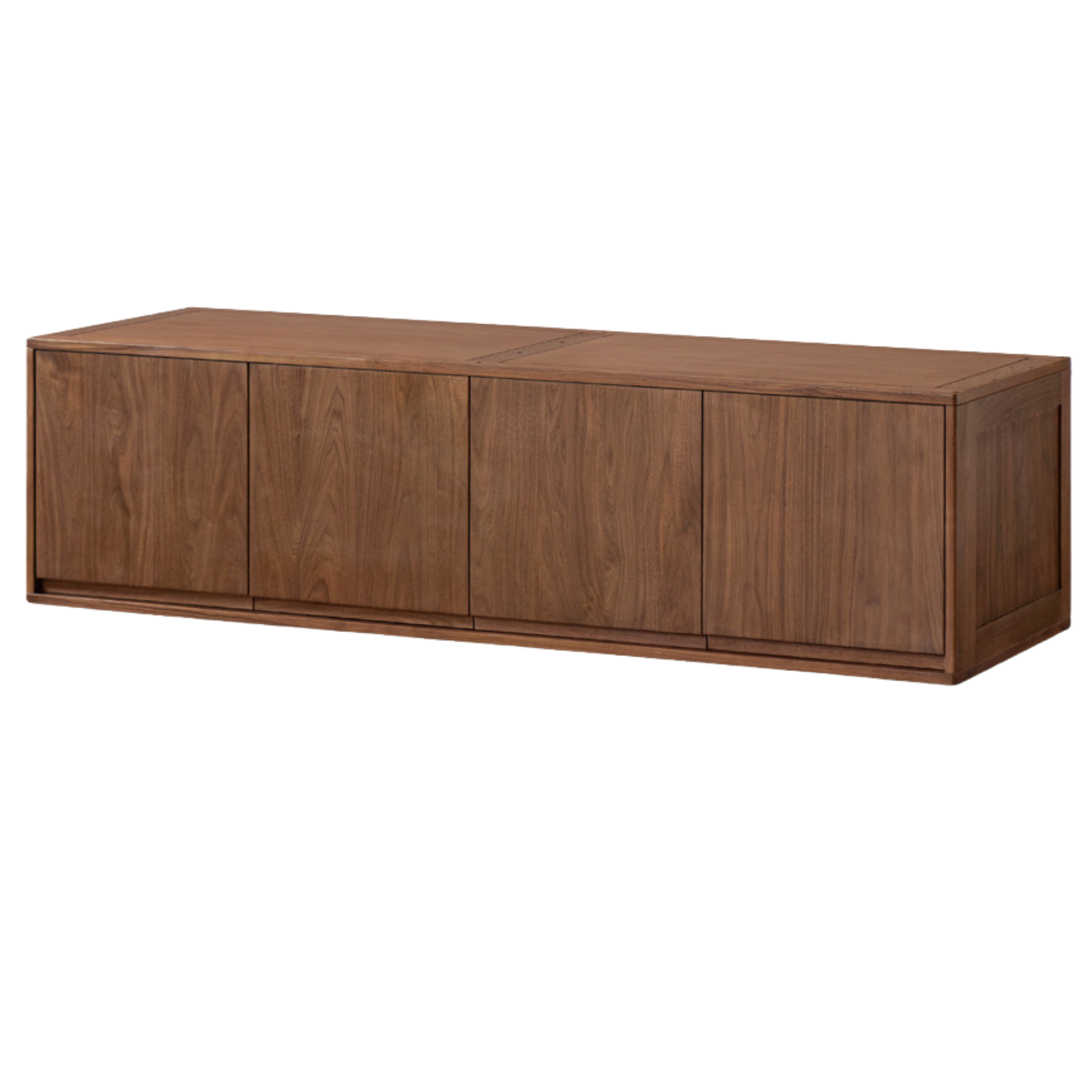 Black Walnut, Ash, Oak Solid Wood  Light Luxury Wardrobe Top Cabinet