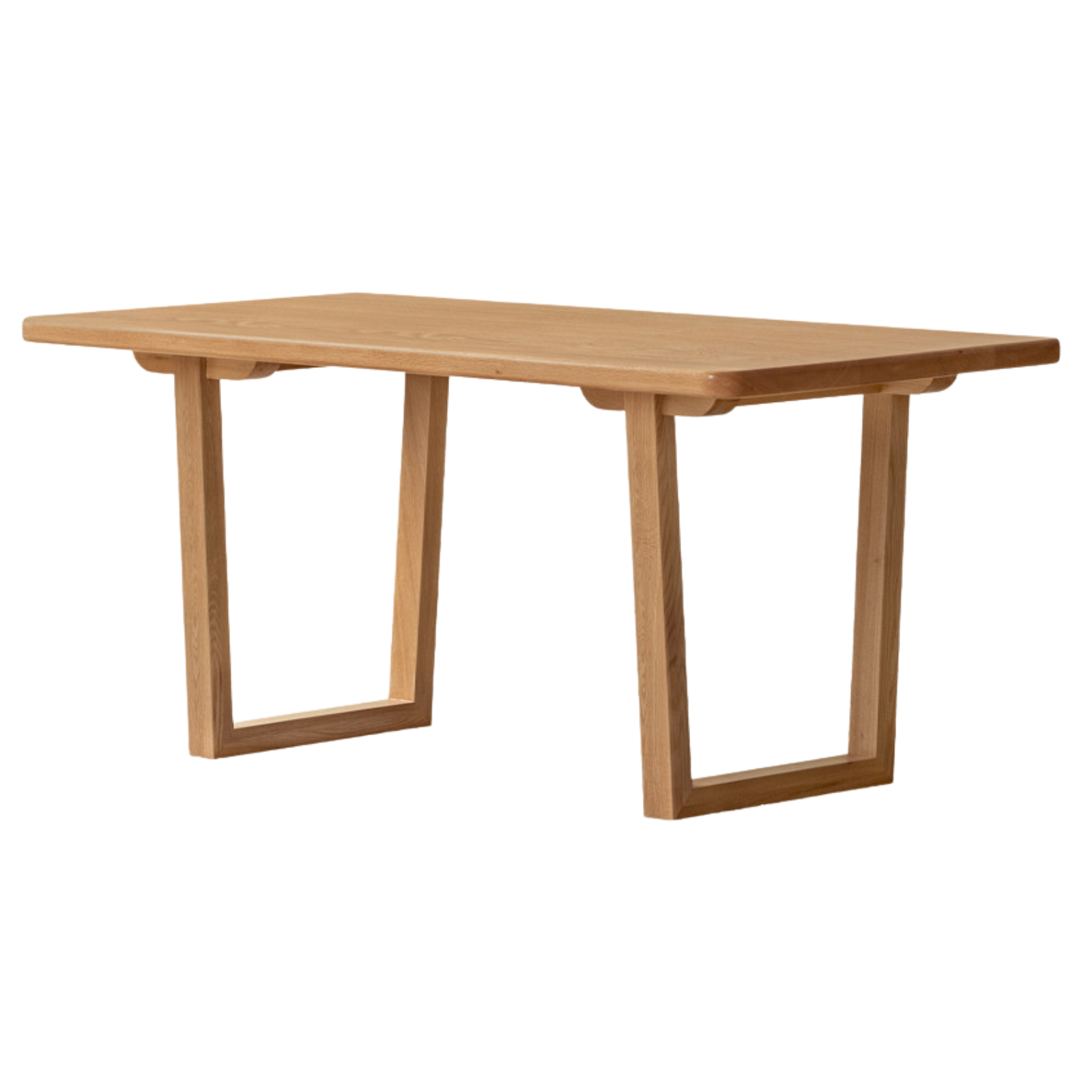 Ash, Oak, Elm Solid Wood Wabi Sabi Style Dining Table