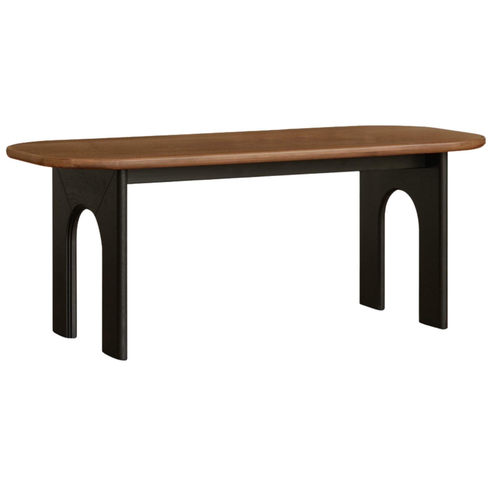 Black Walnut Solid Wood French Retro Style Dining Table