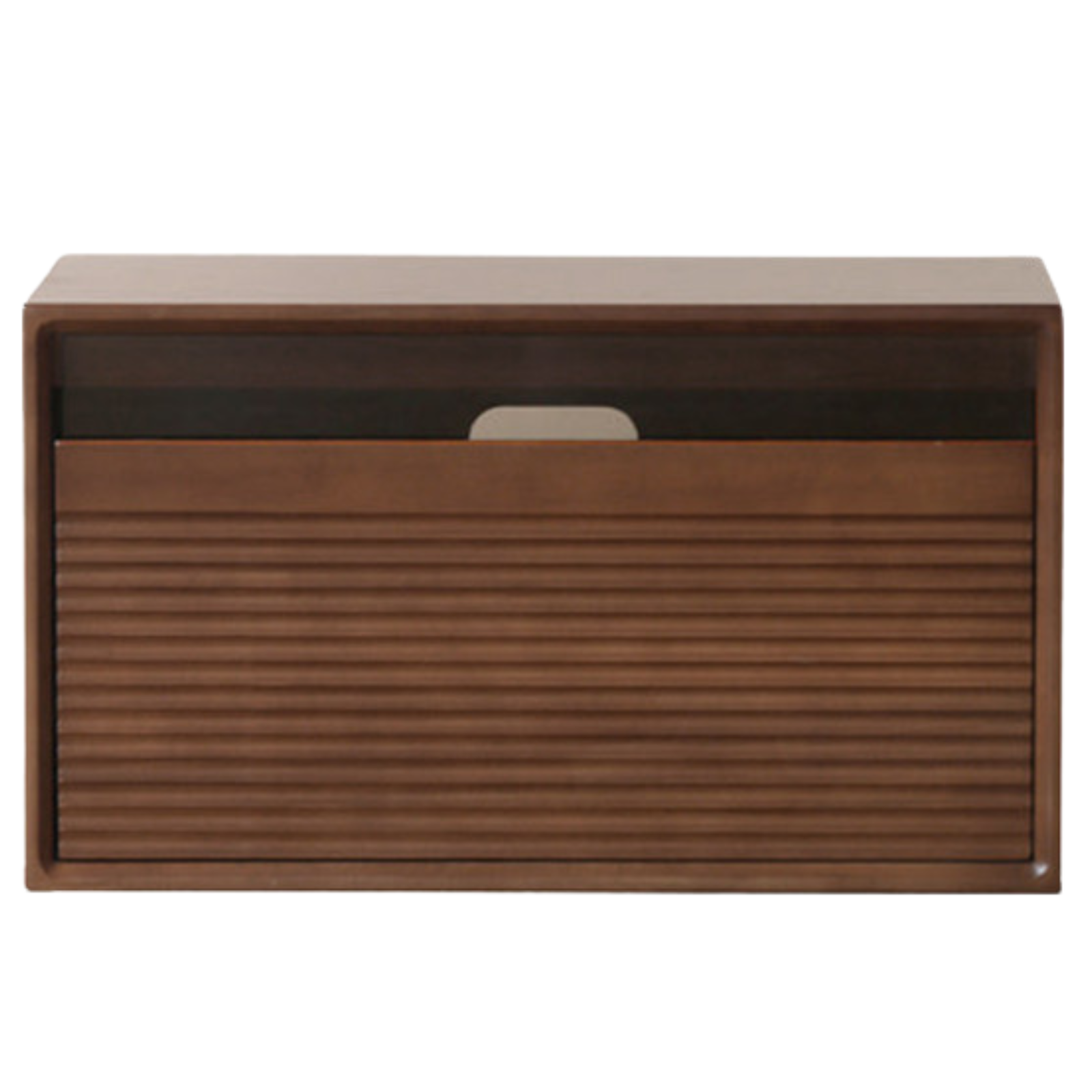 Black Walnut Solid Wood Retro Modular Combination TV Stand