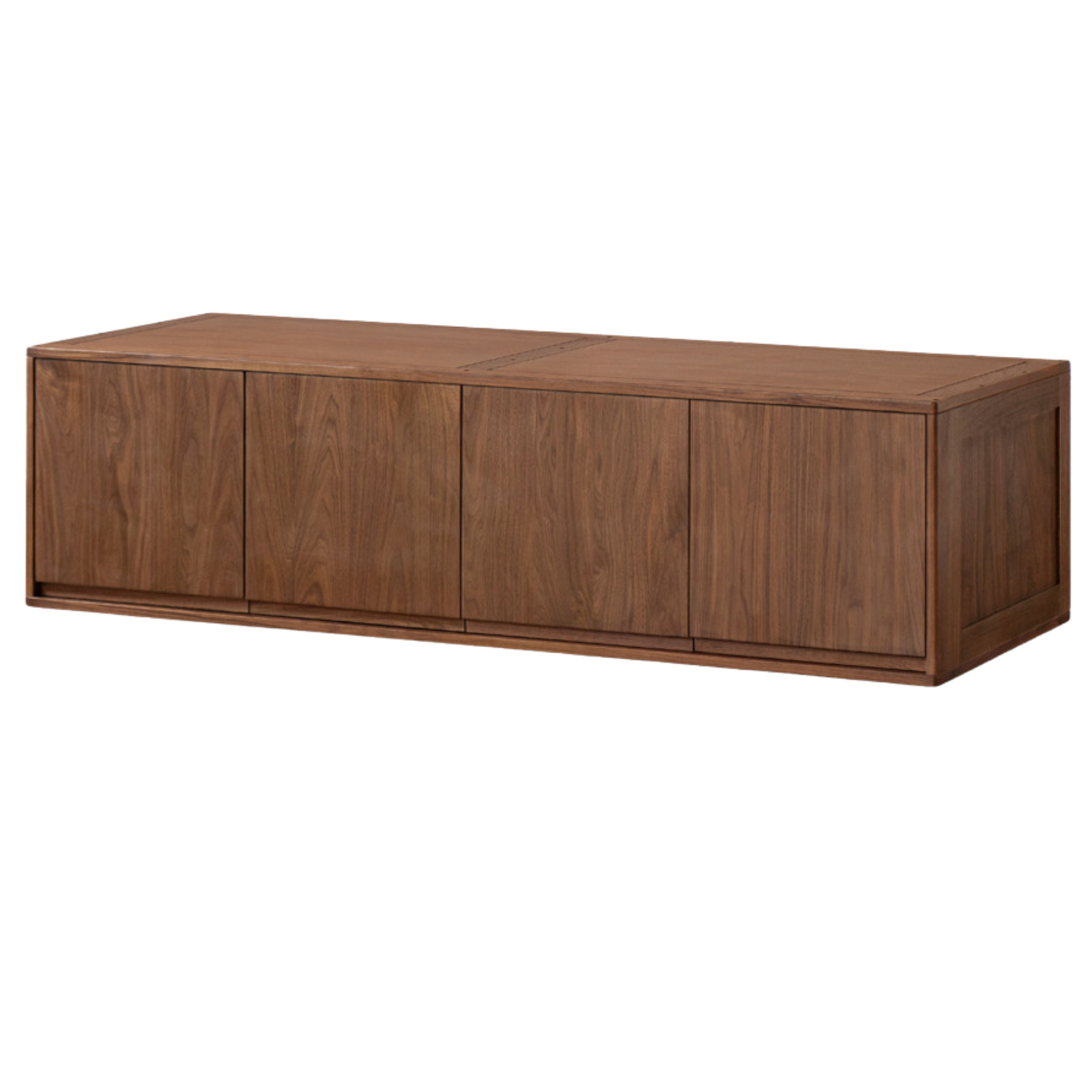 Black Walnut, Ash, Oak Solid Wood  Light Luxury Wardrobe Top Cabinet