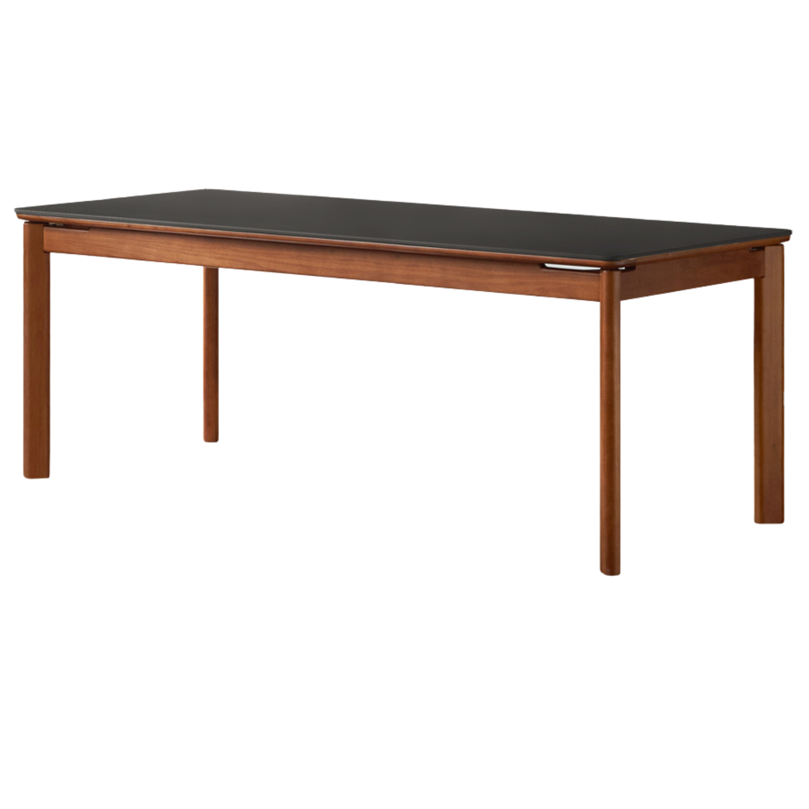 Tulipwood Solid Wood Vintage Style Restaurant Stone Slab Dining Table