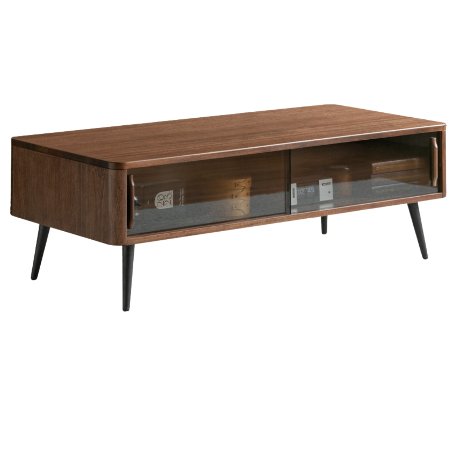 Sandalwood Solid Wood Italian Light Luxury Coffee Table