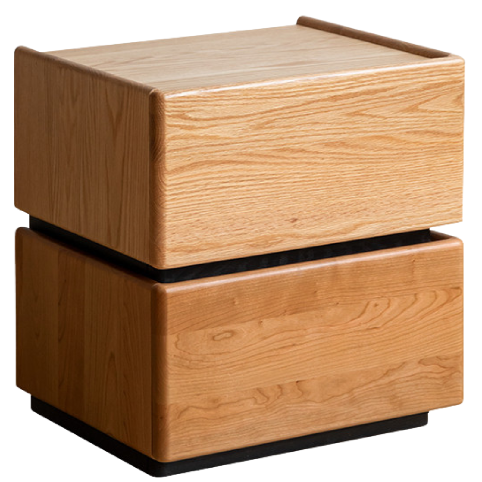 Cherry Solid Wood Retro Nightstand