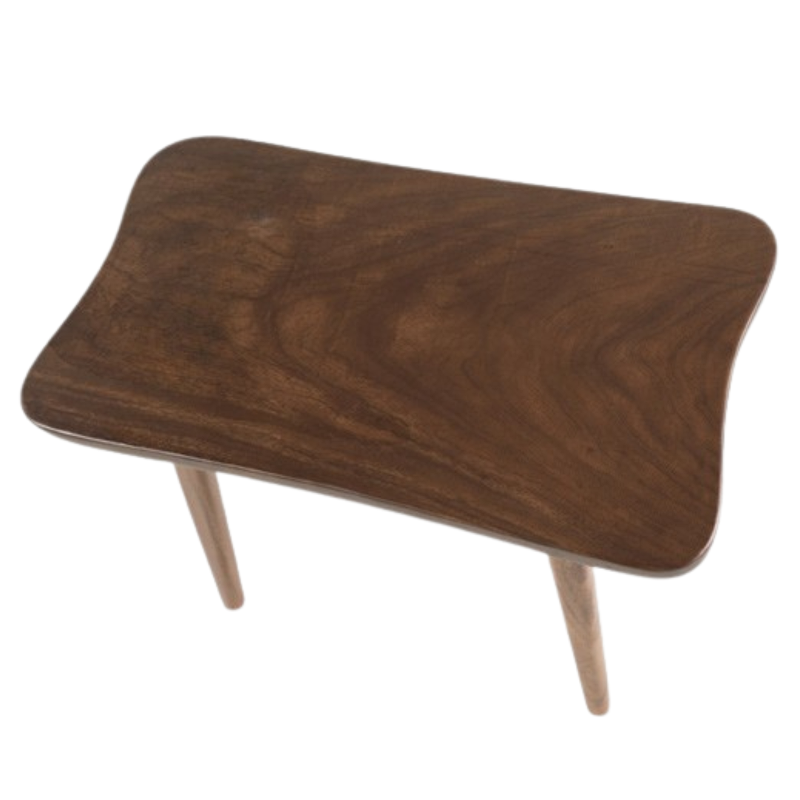 Black Walnut Solid Wood Natural Edge Tea Table