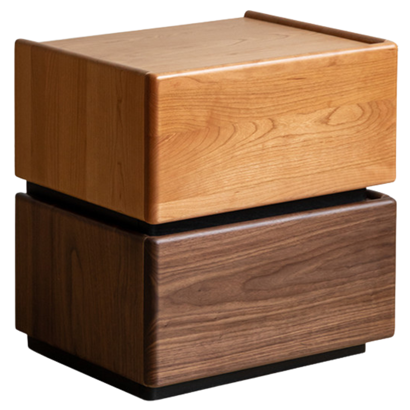 Cherry Solid Wood Retro Nightstand