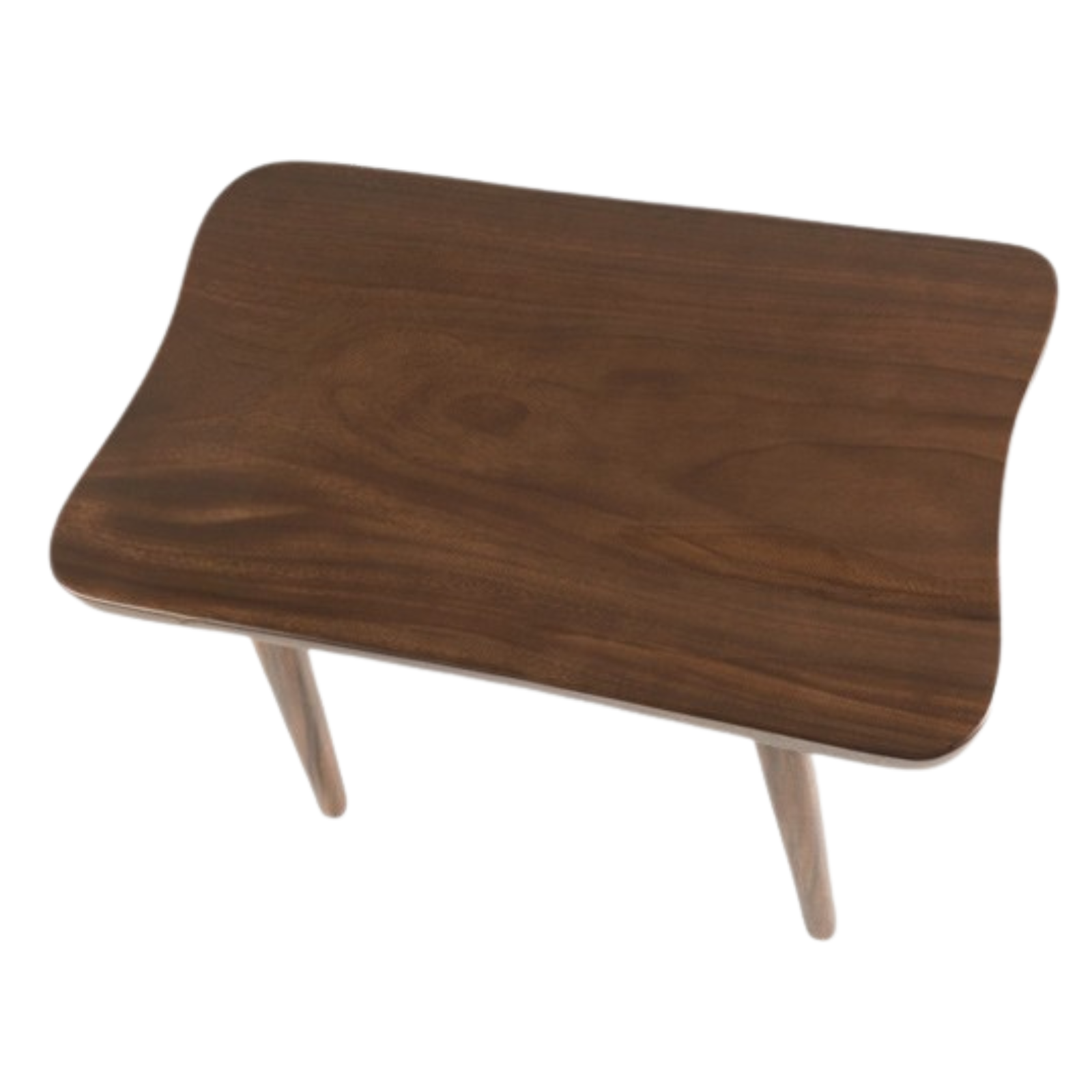 Black Walnut Solid Wood Natural Edge Tea Table