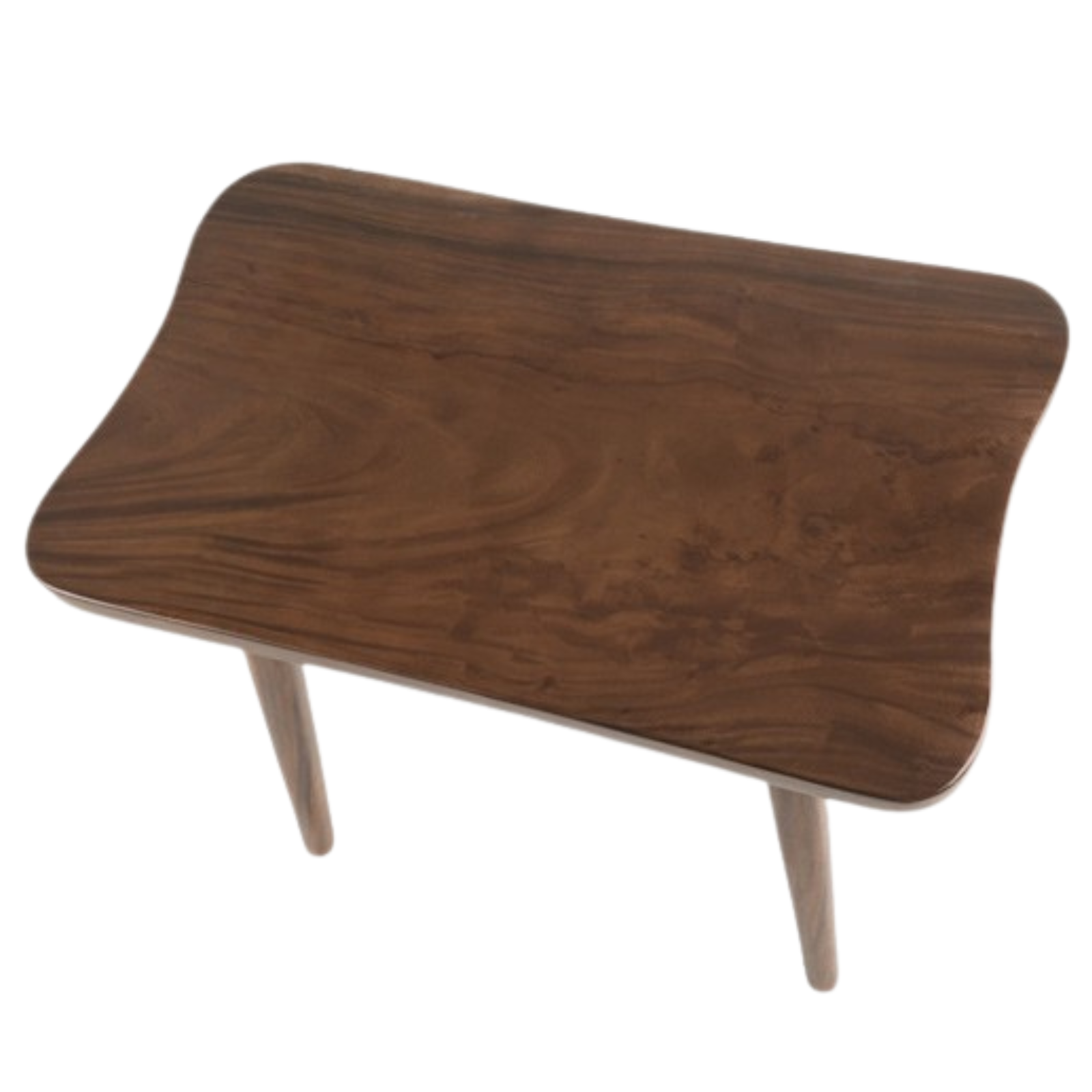 Black Walnut Solid Wood Natural Edge Tea Table
