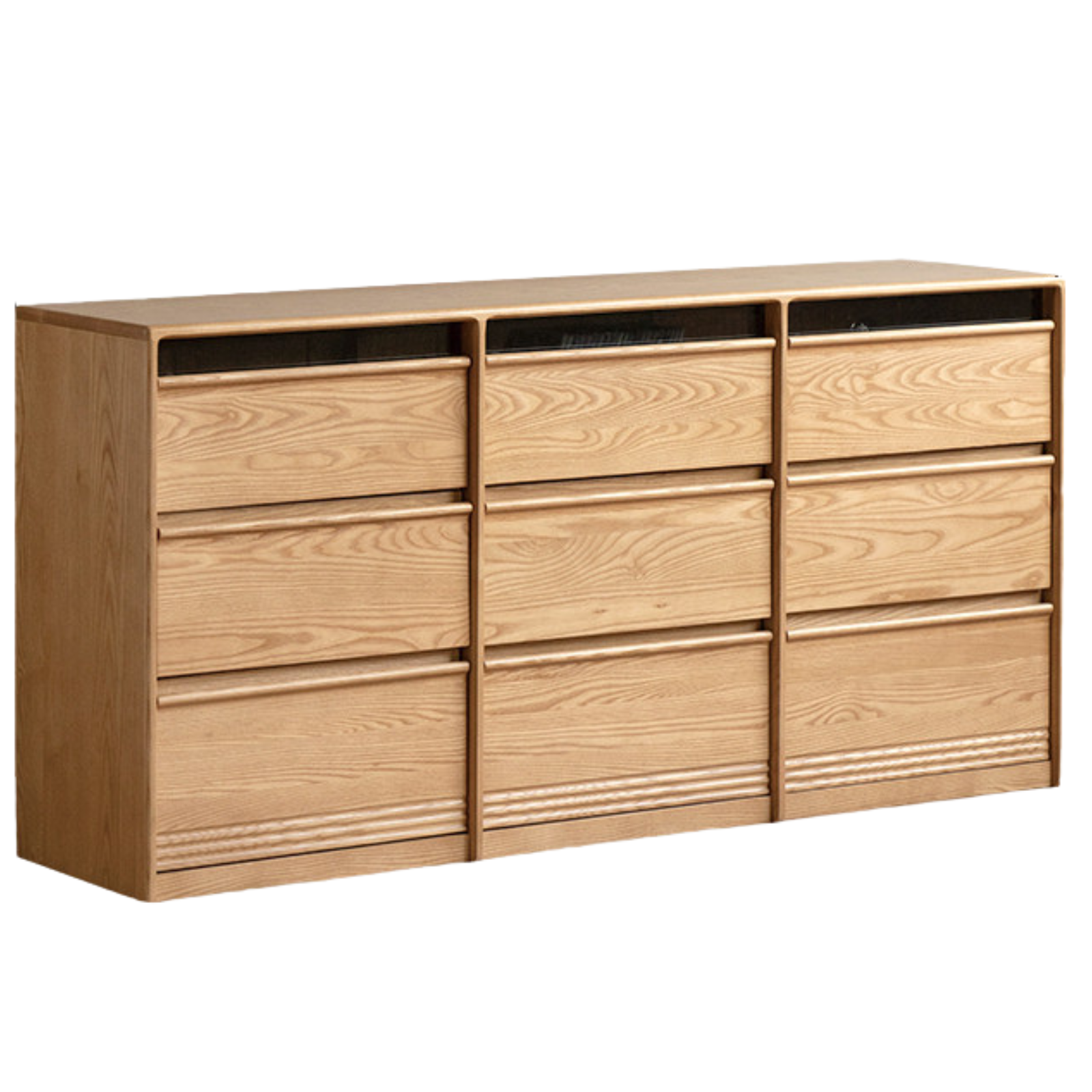 Ash Solid Wood Modern Chest of Drawers
