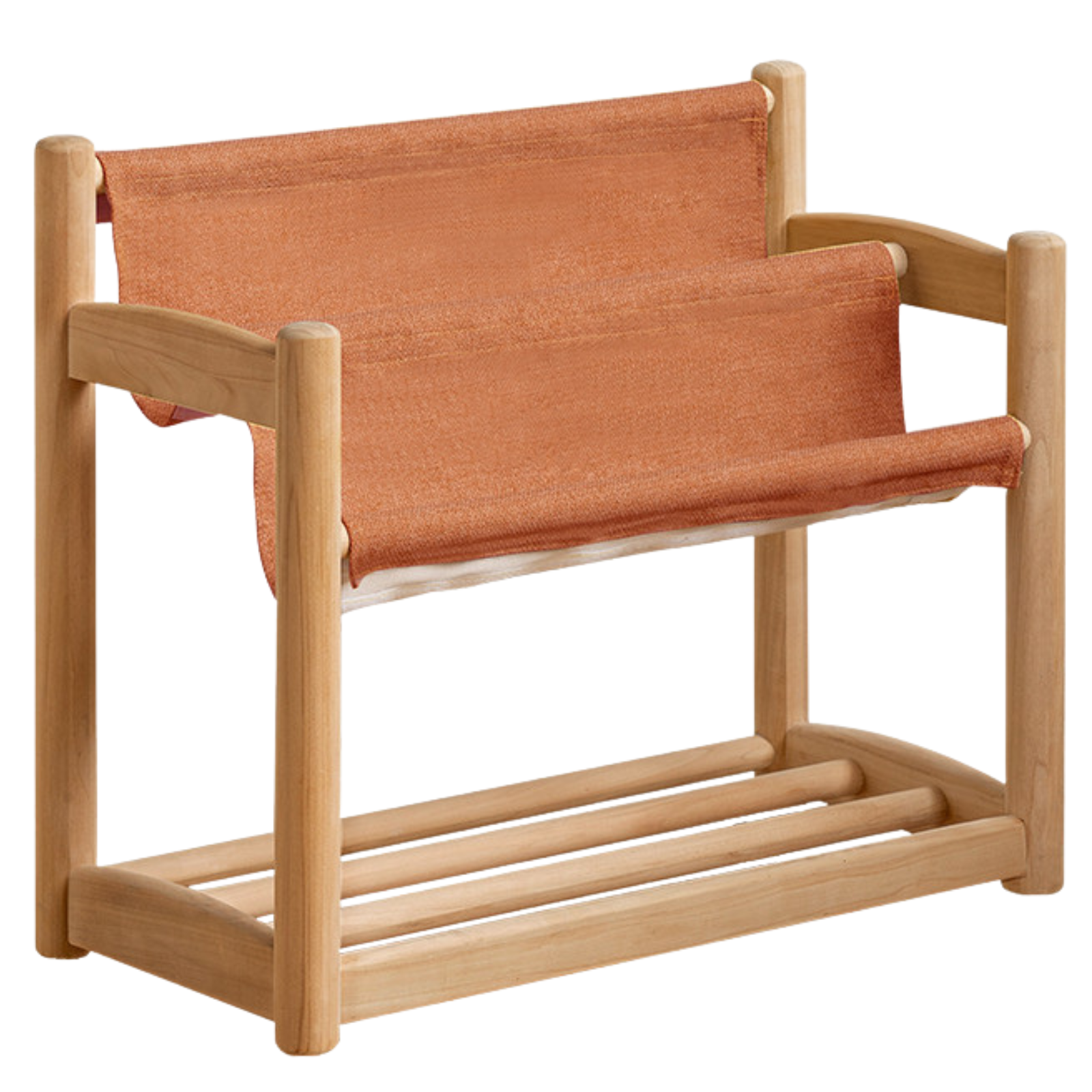 Poplar Solid Wood Movable Children's Bookshelf