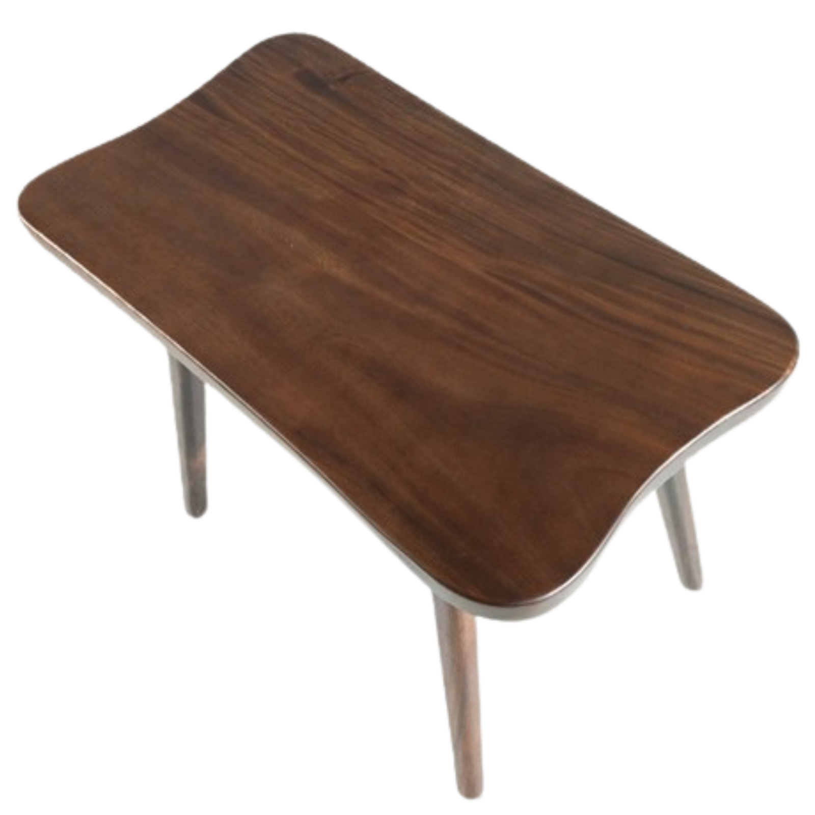 Black Walnut Solid Wood Natural Edge Tea Table