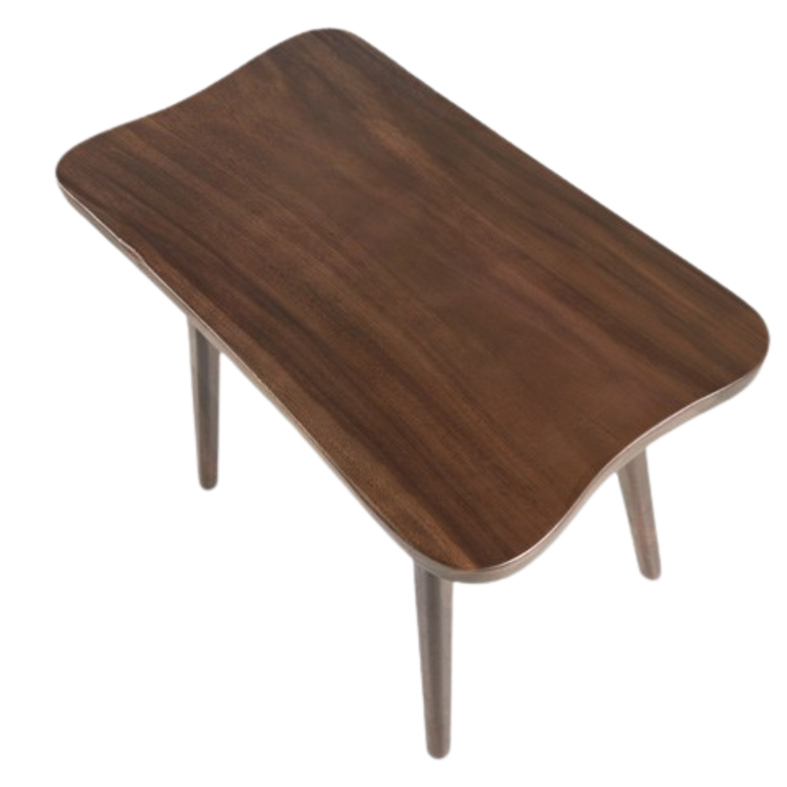 Black Walnut Solid Wood Natural Edge Tea Table