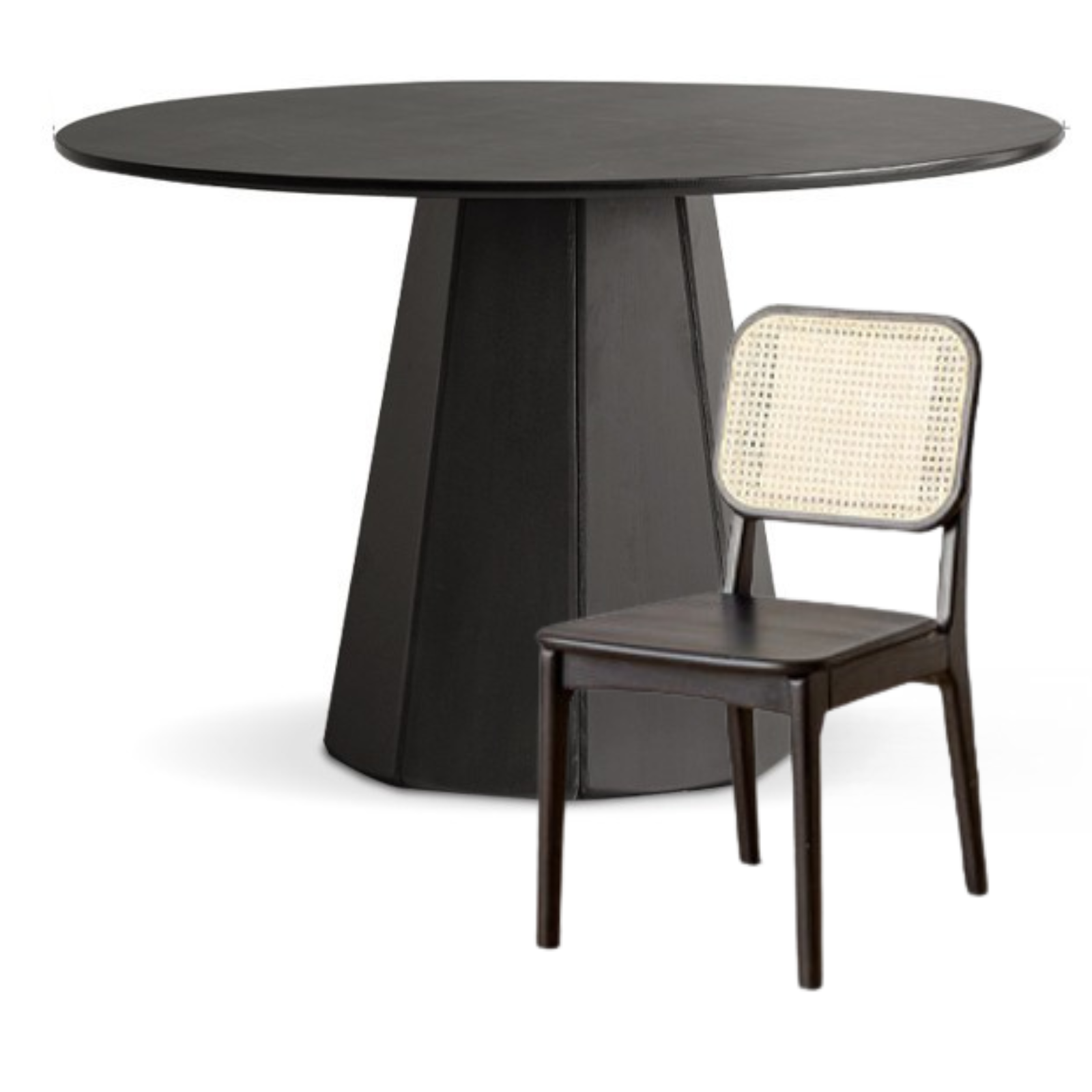 Ash Solid Wood Modern Minimalist Style Dining Table