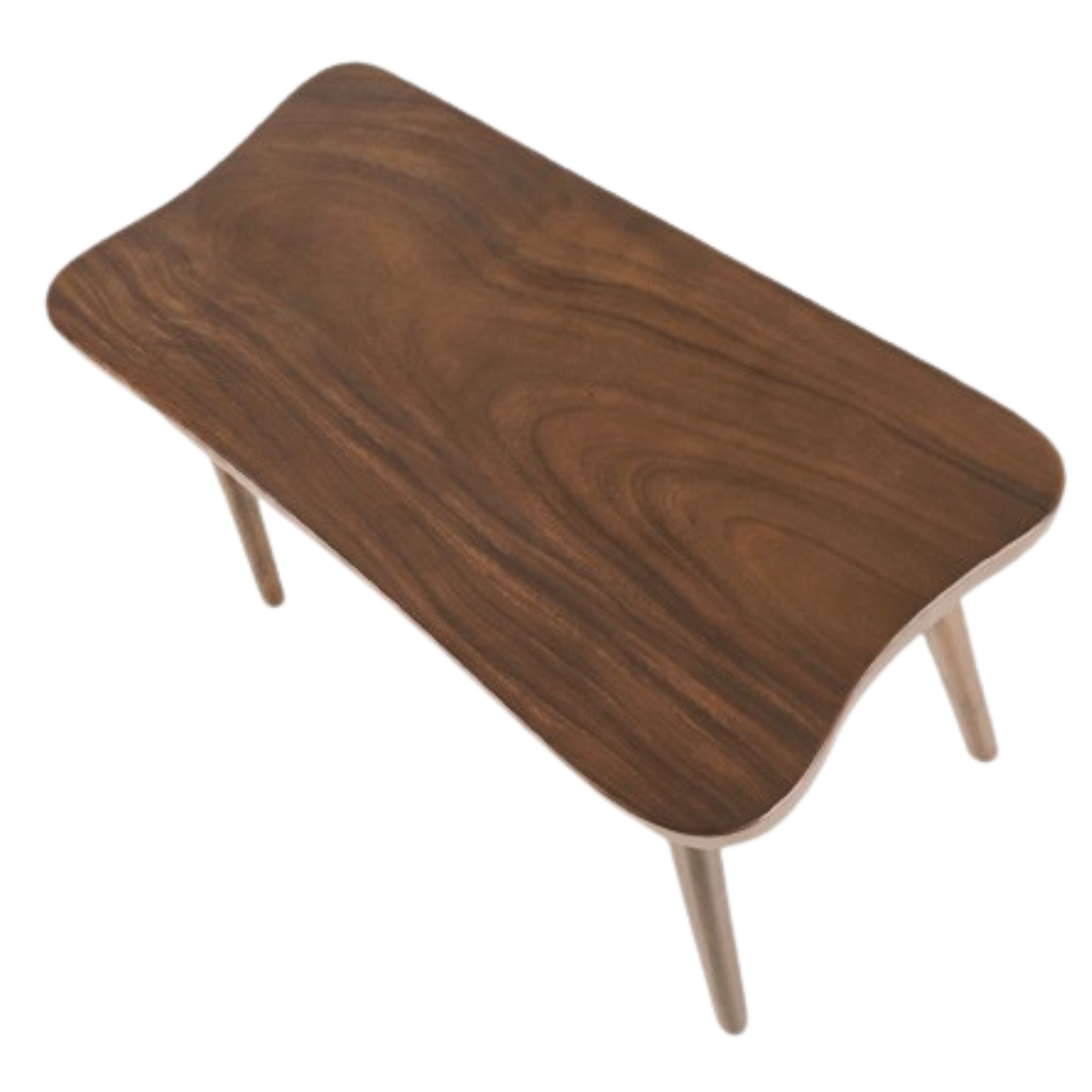 Black Walnut Solid Wood Natural Edge Tea Table