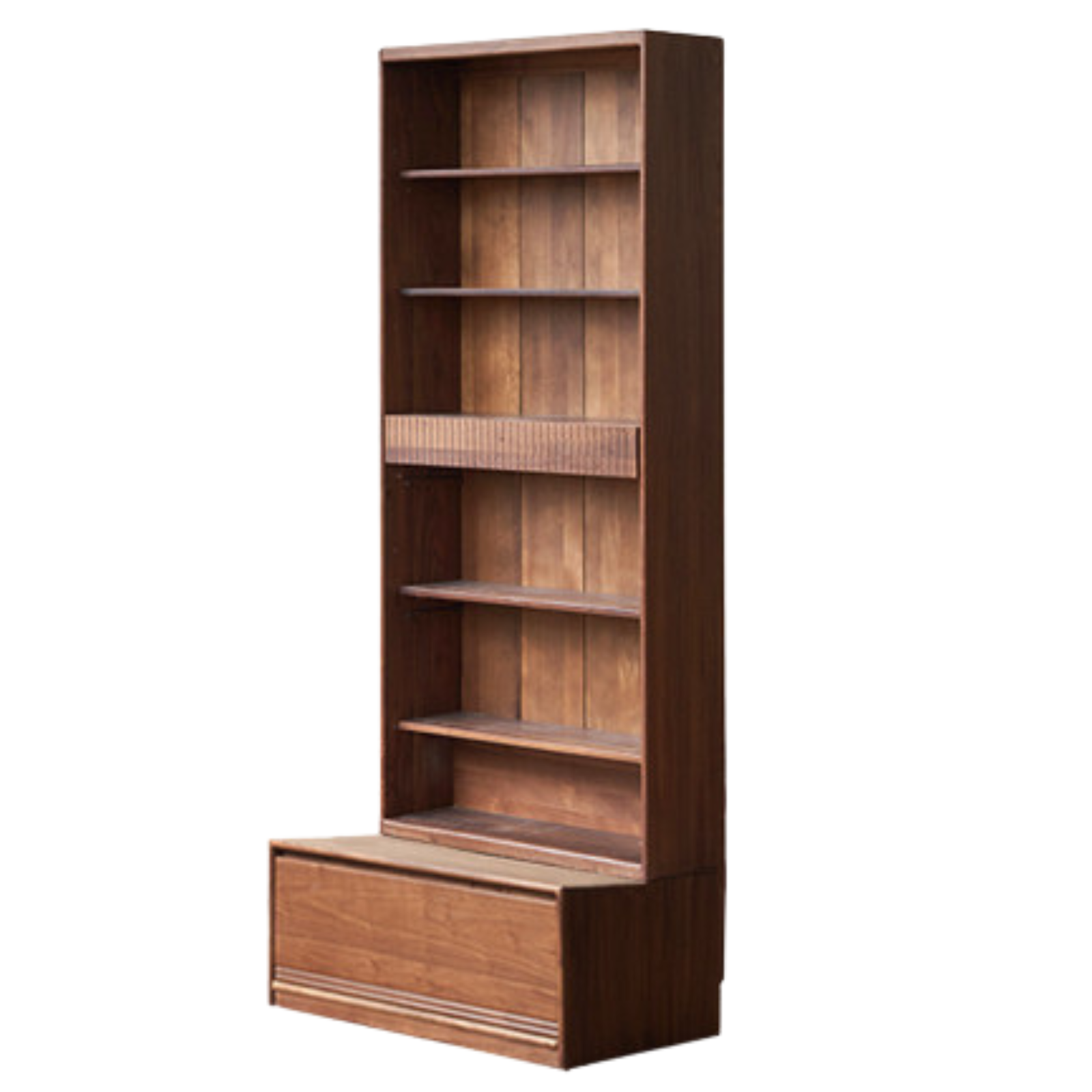 Ash Solid Wood Wall Combination Bookshelf