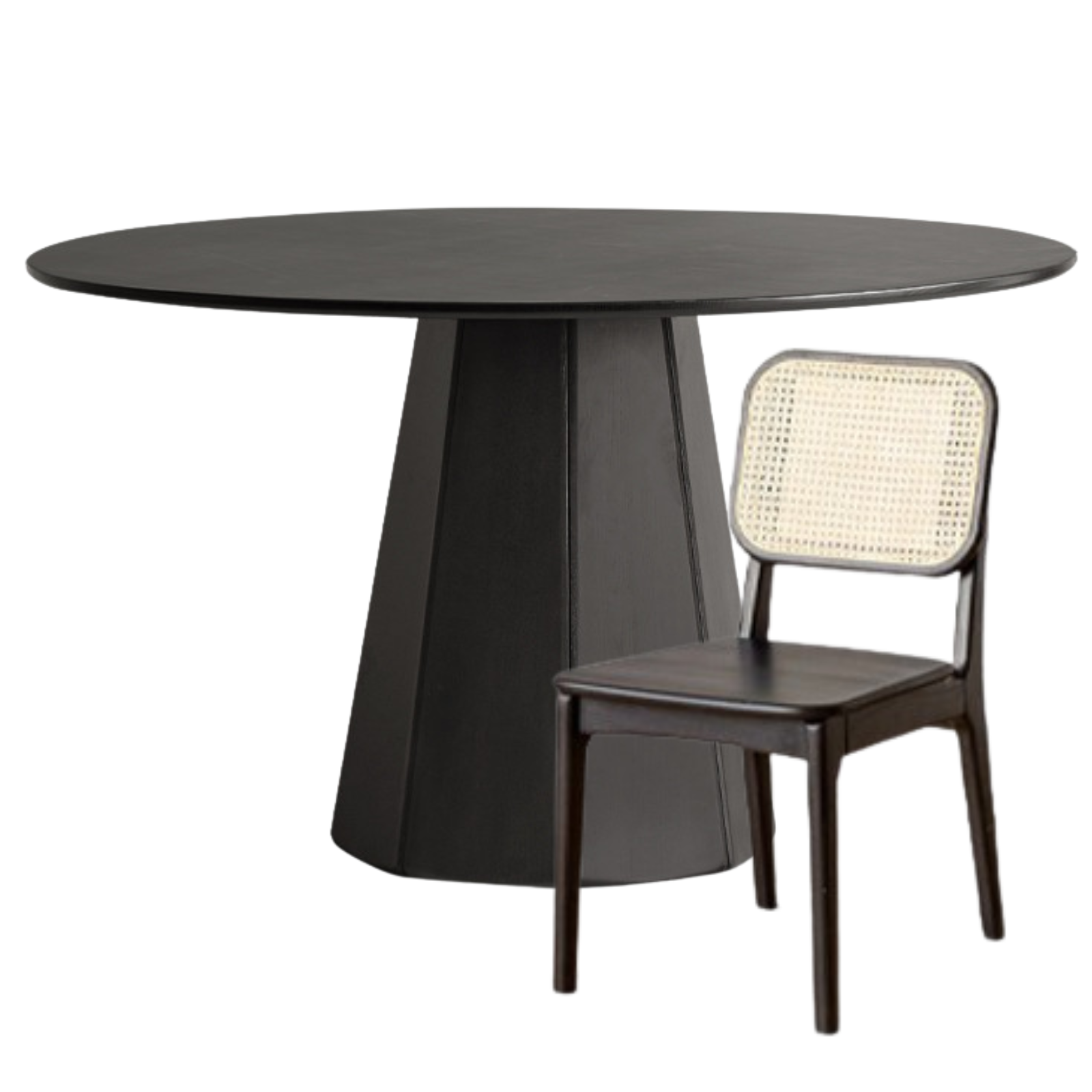 Ash Solid Wood Modern Minimalist Style Dining Table