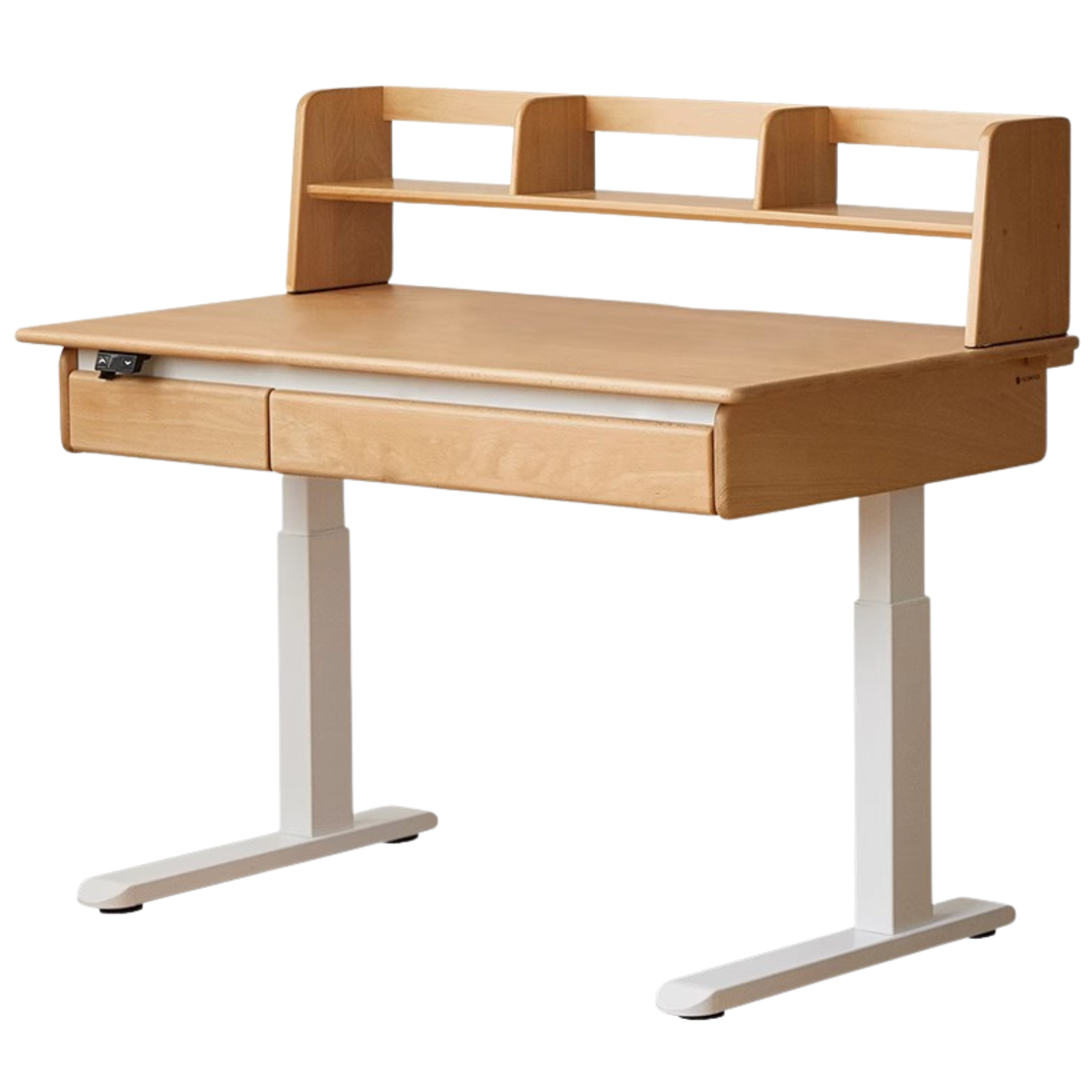 Beech Solid Wood Children's Electric Learning Desk