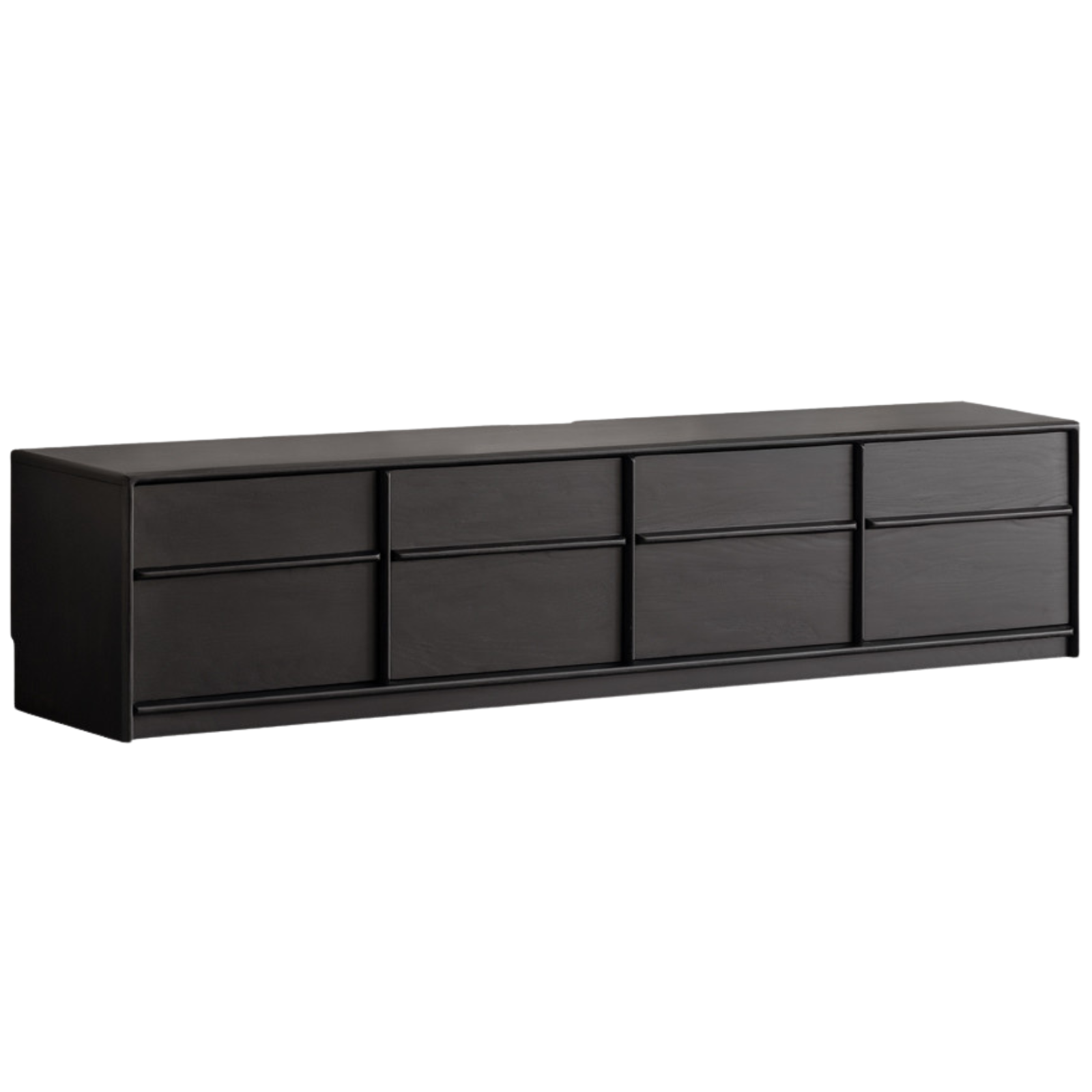 Oak Solid Wood Skeleton Line Modern TV Stand