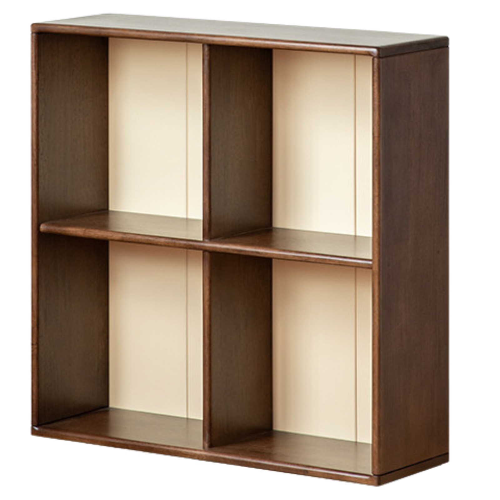 Solid Rubberwood Retro Style Children's Bookcase