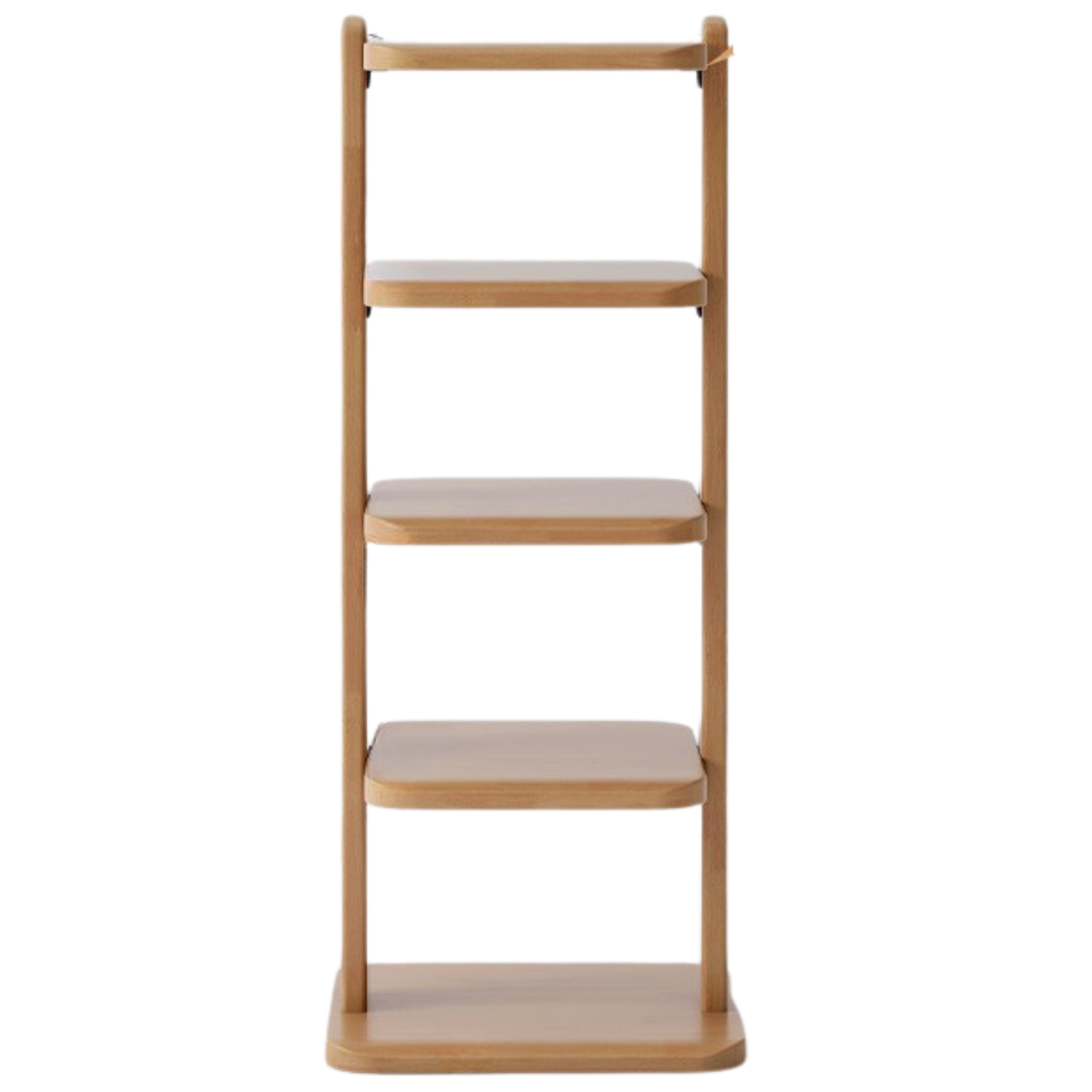 Beech, Solid Rubber Wood Narrow Shoe Rack