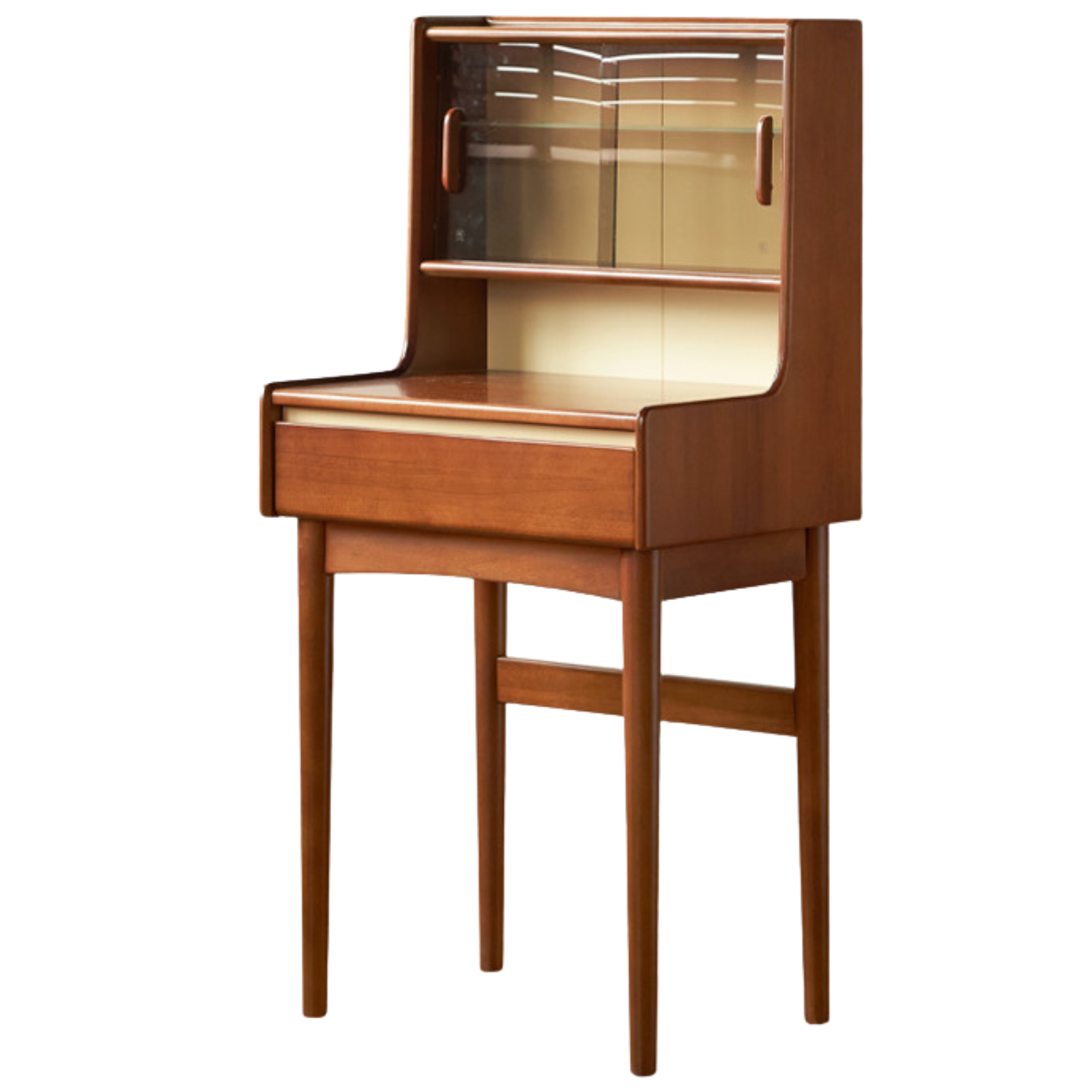 Poplar Solid Wood Vintage Style Dressing Table