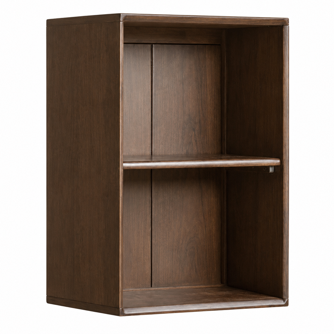 Rubberwood Solid Wood Modular Bookcase and TV Stand Combo