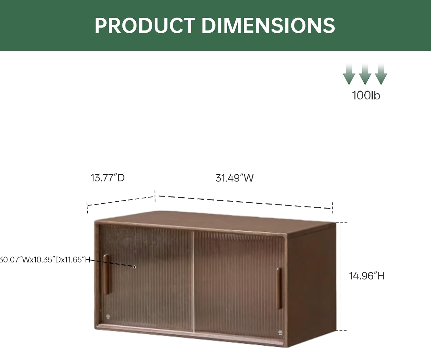 Rubberwood Solid Wood Modular Bookcase and TV Stand Combo