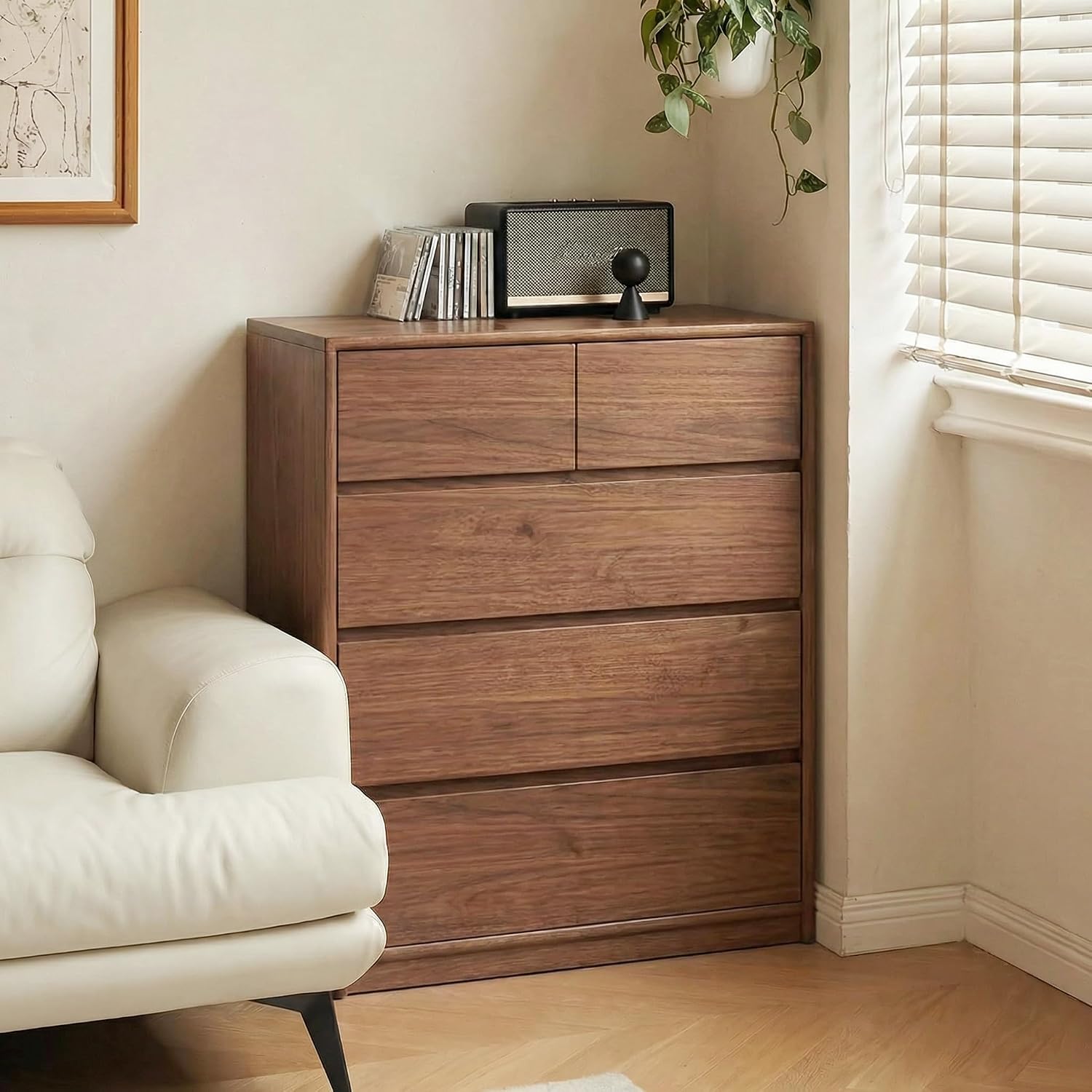 Oak Solid wood Storage Drawer