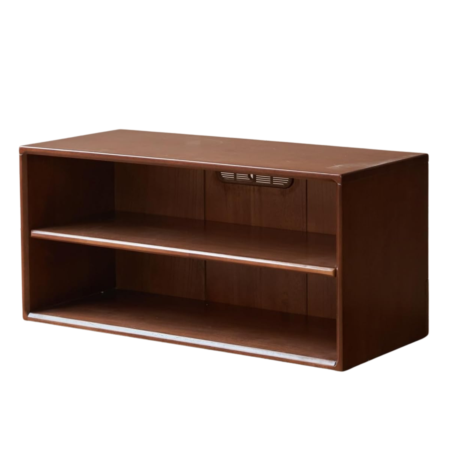 Rubberwood Solid Wood Modular Bookcase and TV Stand Combo