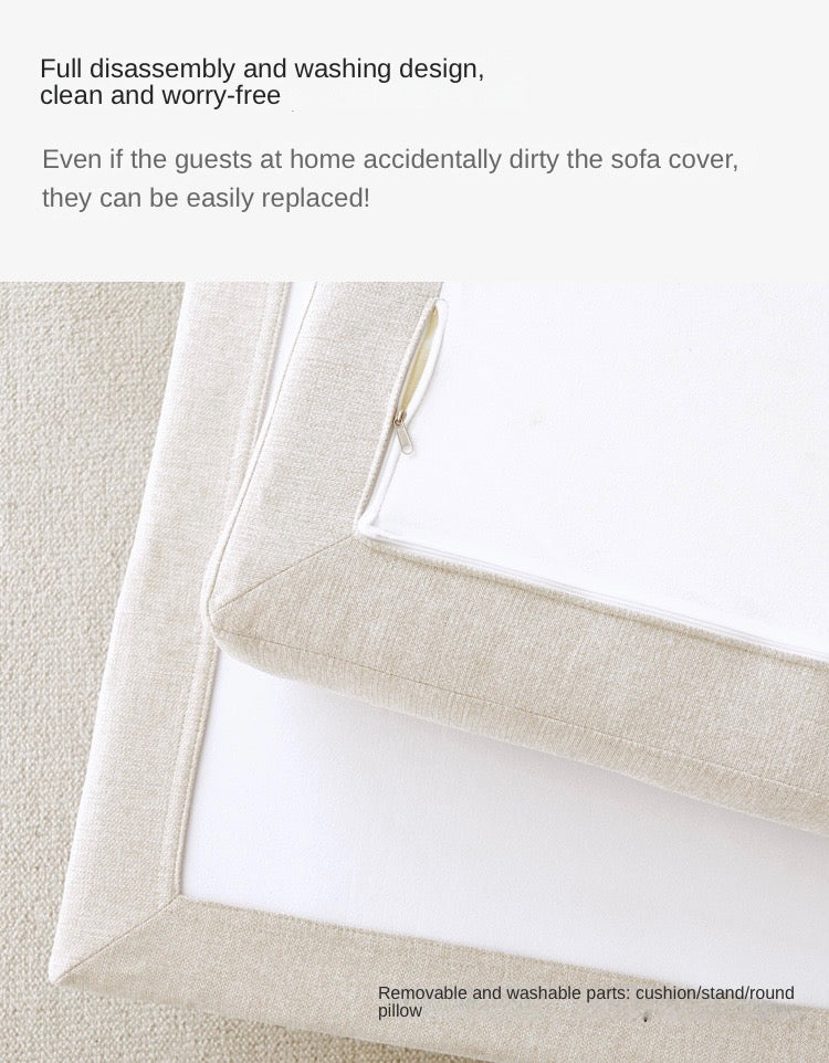 Sofa bed Fabric Latex silk cotton-