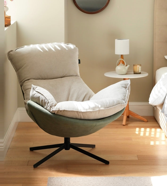 Technology Cloth Eggshell Chair 360° free rotation"