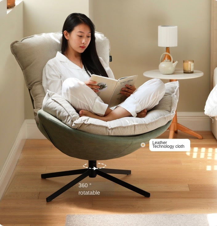 Technology Cloth Eggshell Chair 360° free rotation"