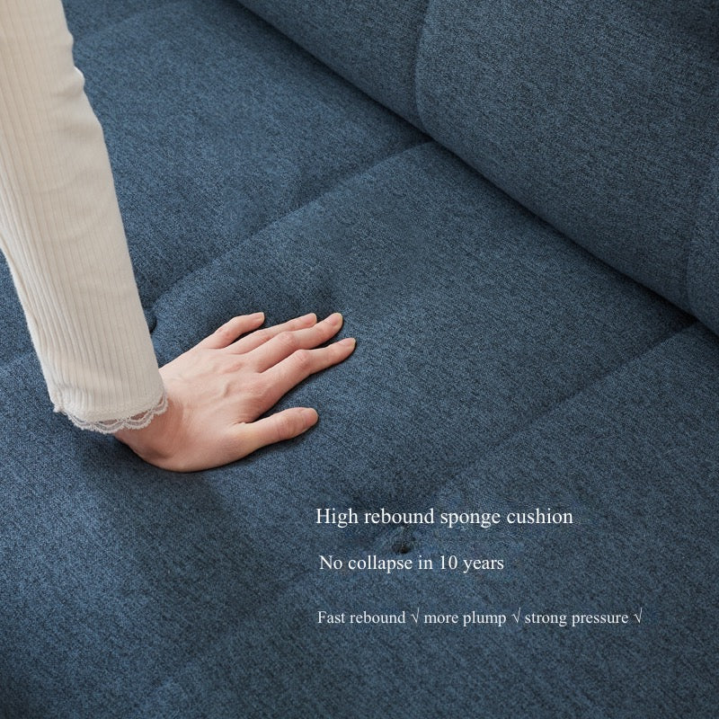 Fabric sofa bed, multifunctional folding)