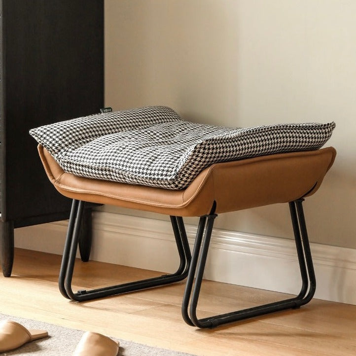 Fabric Sofa Footstool,Changing Stool* -