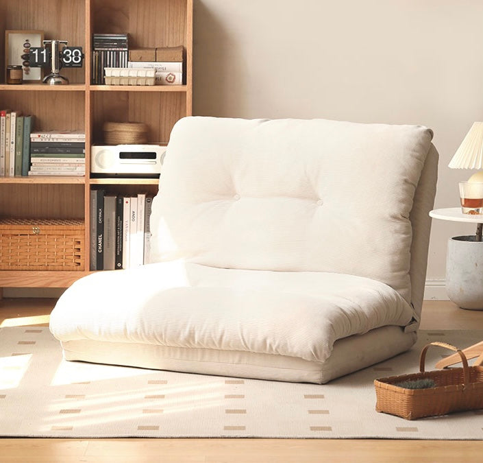 Sofa bed, cream style leisure,technology cloth