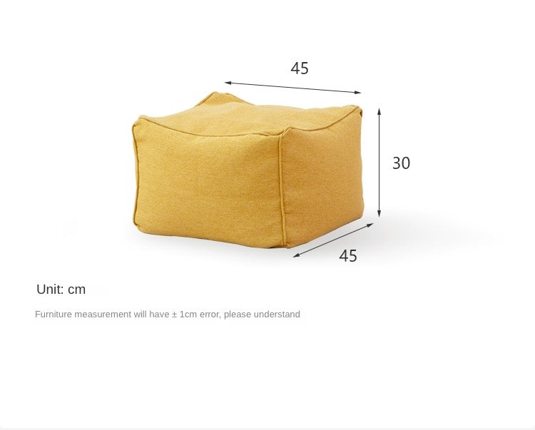 Pouf simple polyester"