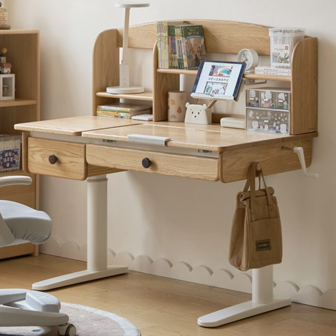 Oak Solid Wood Children's Study Table