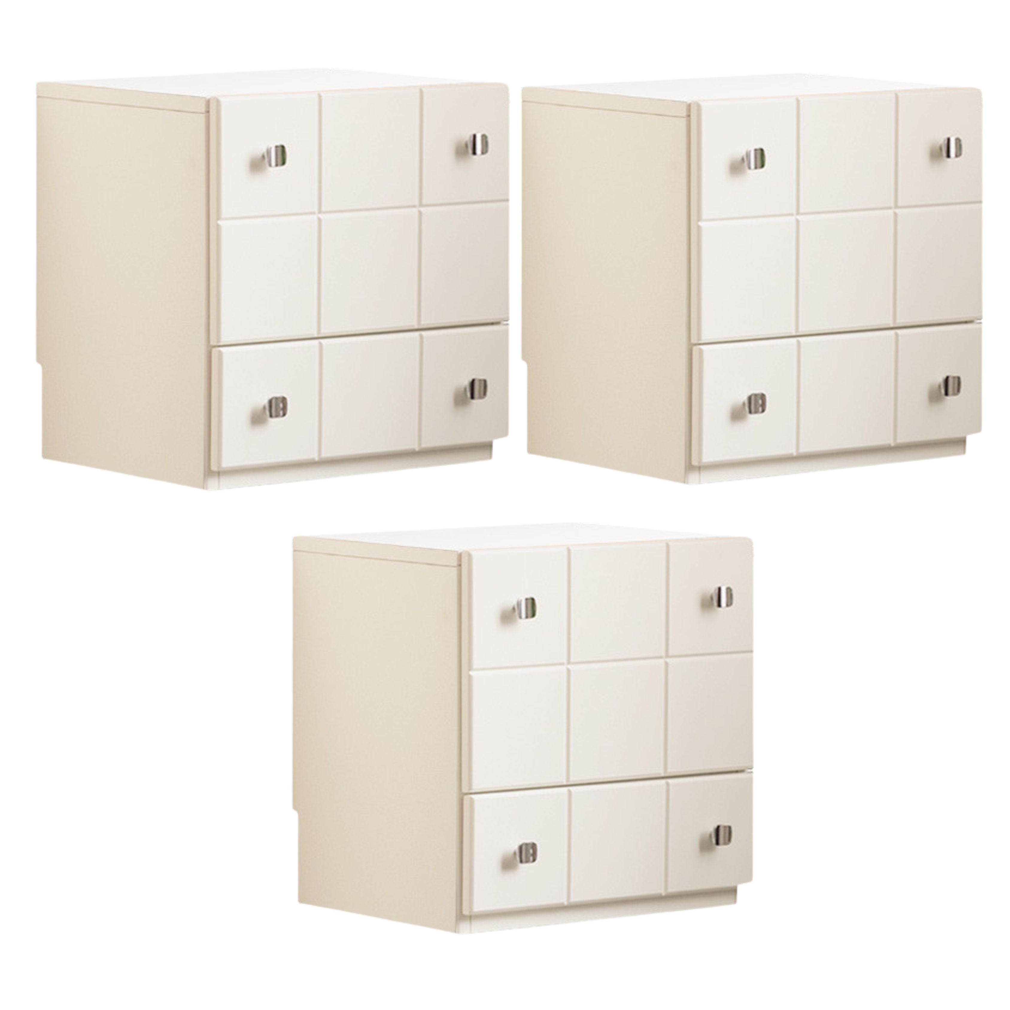 Poplar , Rubber Solid Wood Retro Style Side Cabinets