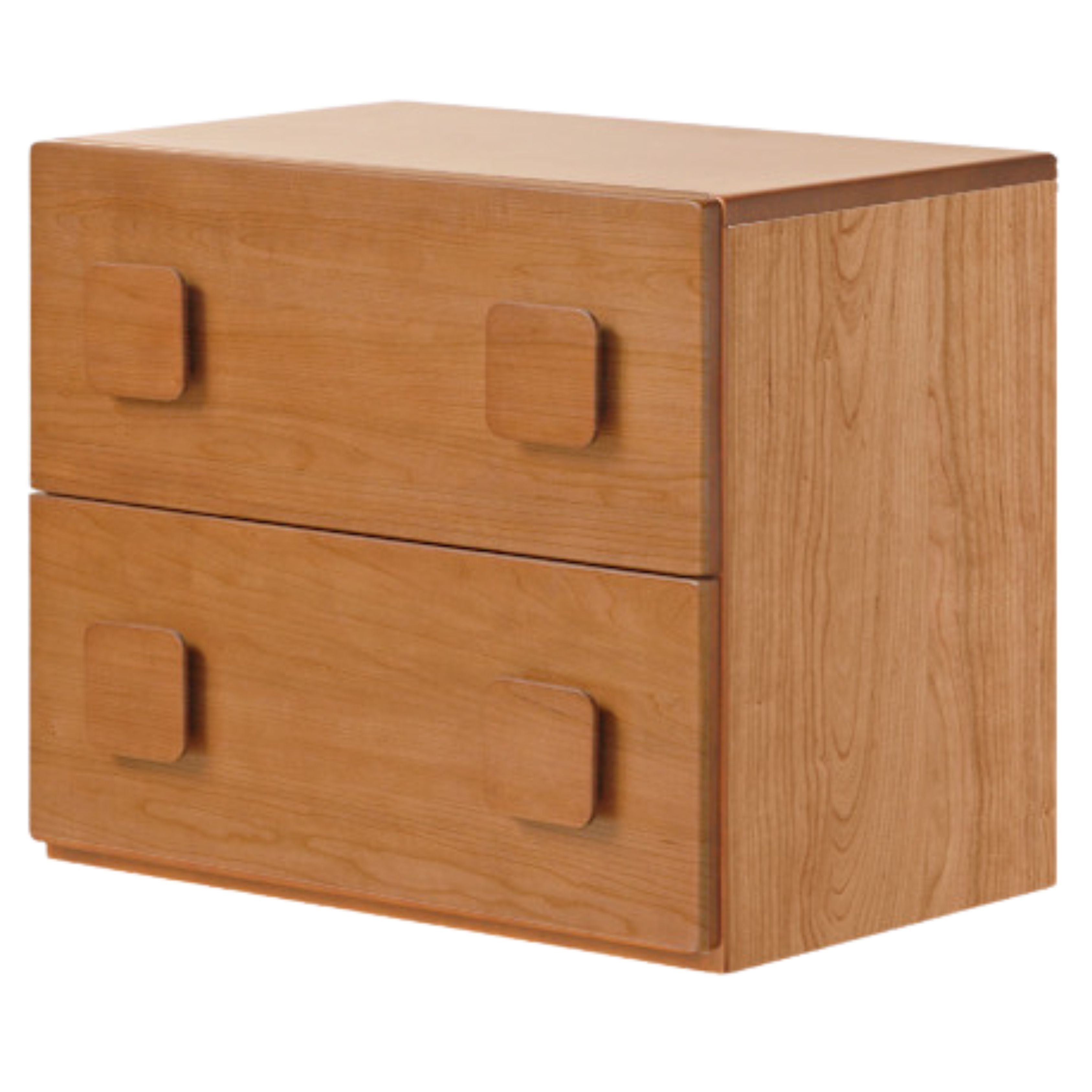 Poplar, Black Walnut, Oak Solid Wood Retro Module Combination TV Cabinet