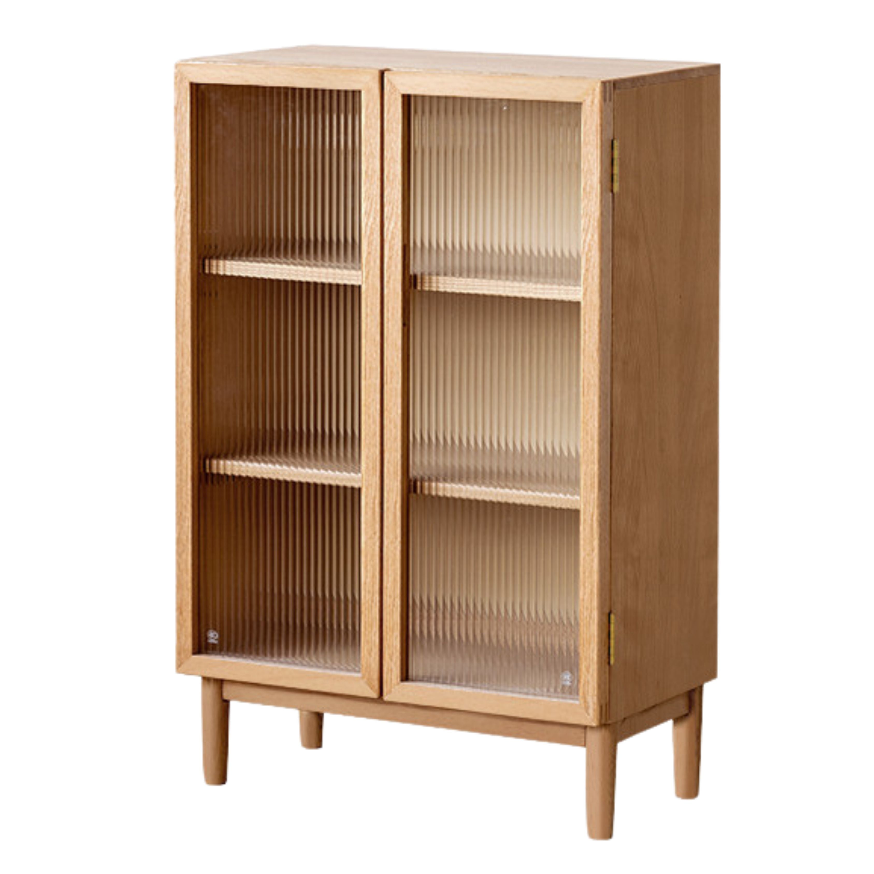 Oak, Beech Solid Wood Modern Simple Side Cabinet