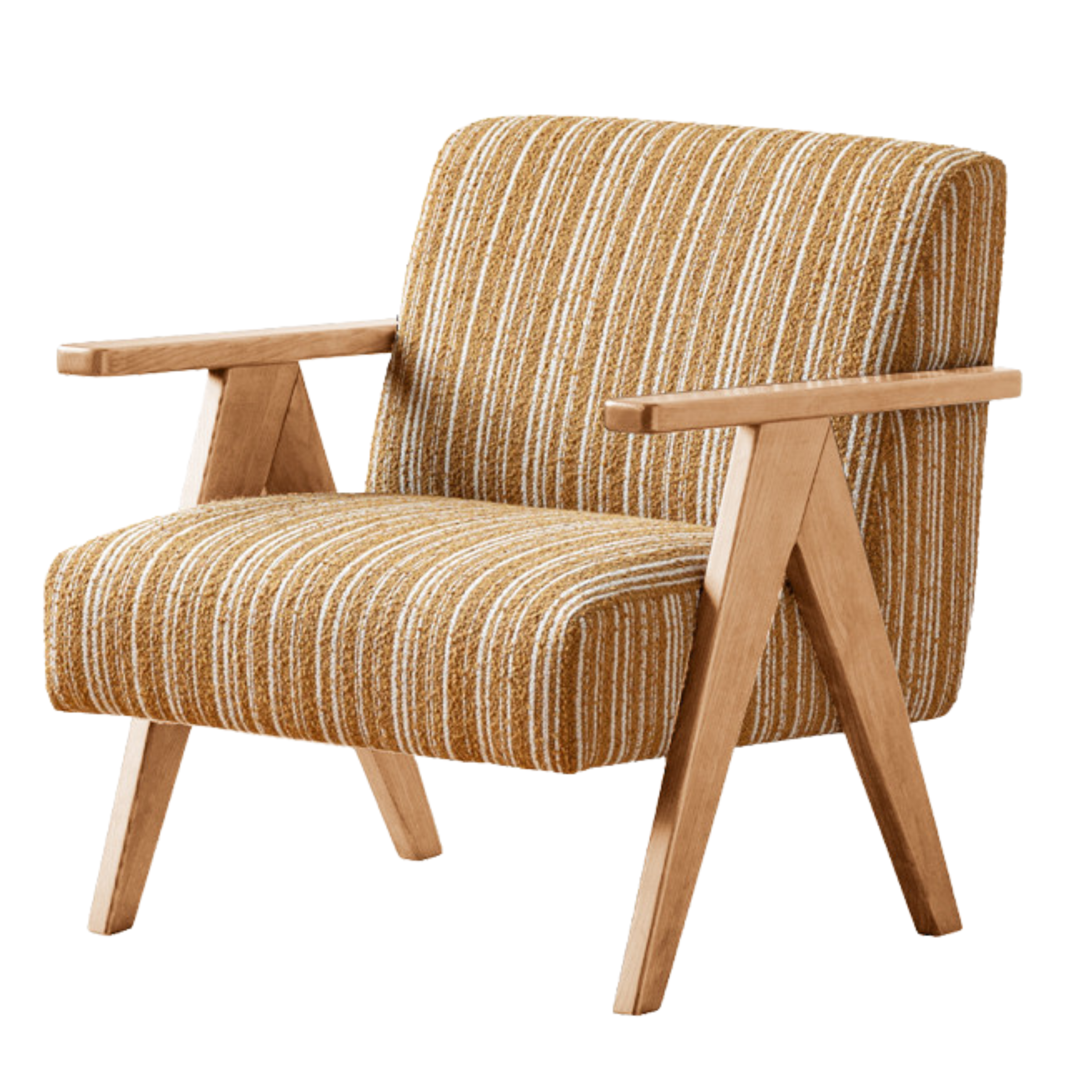 Fabric armChair American Retro