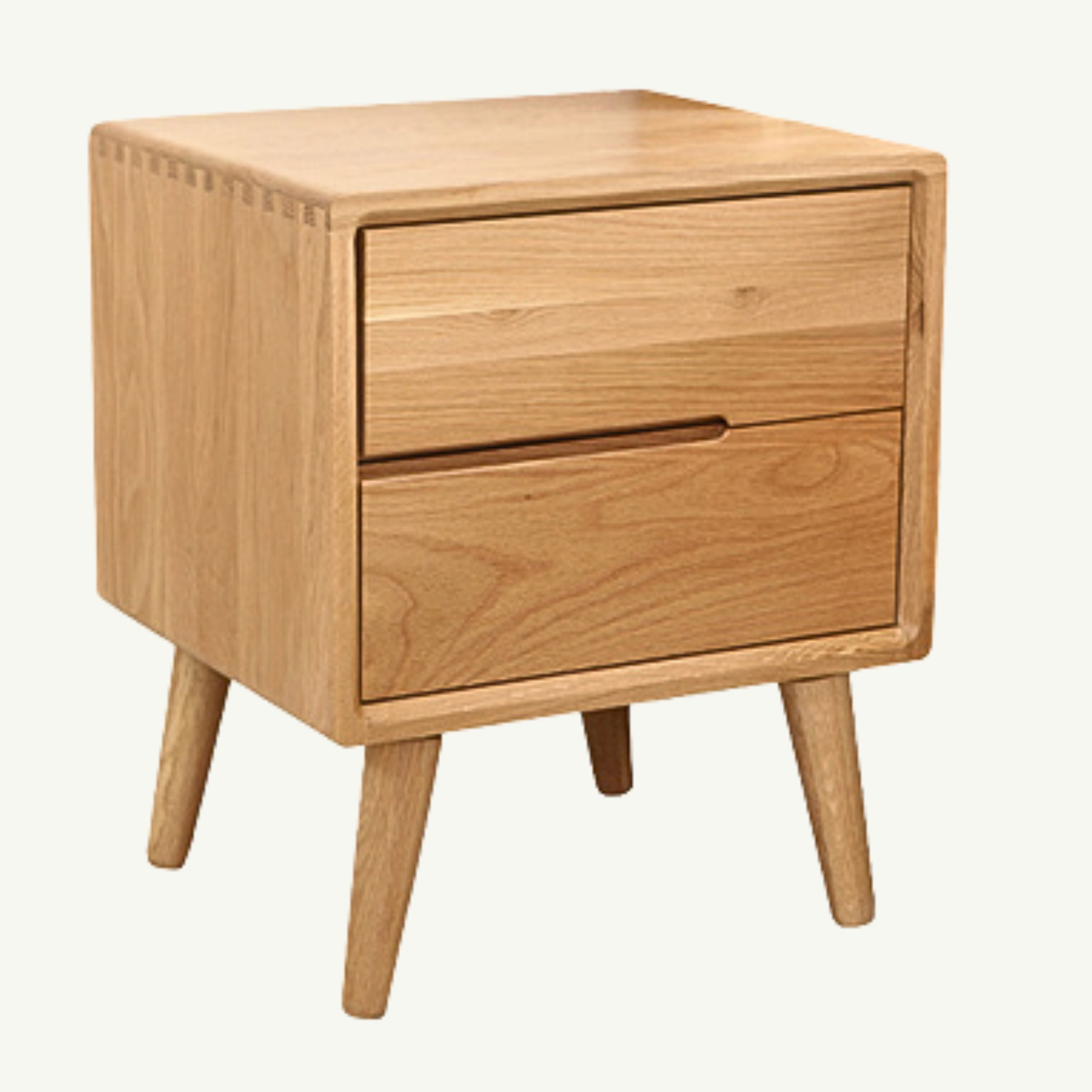 Beech, Oak solid wood Nightstand