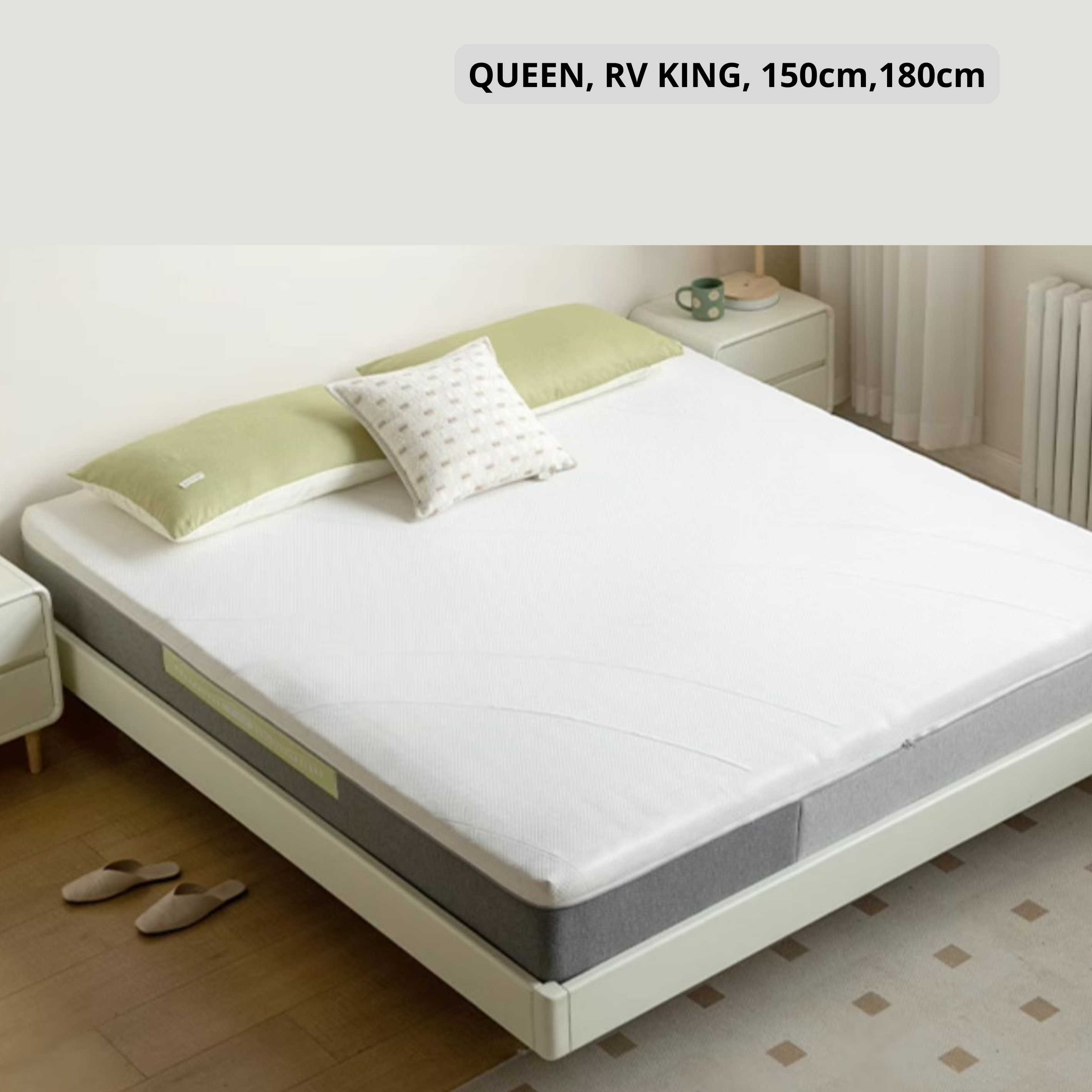 0-Glue Mattress: Antibacterial, Anti-Mite Spring, Foam Mattress, Simmons-Style 22cm