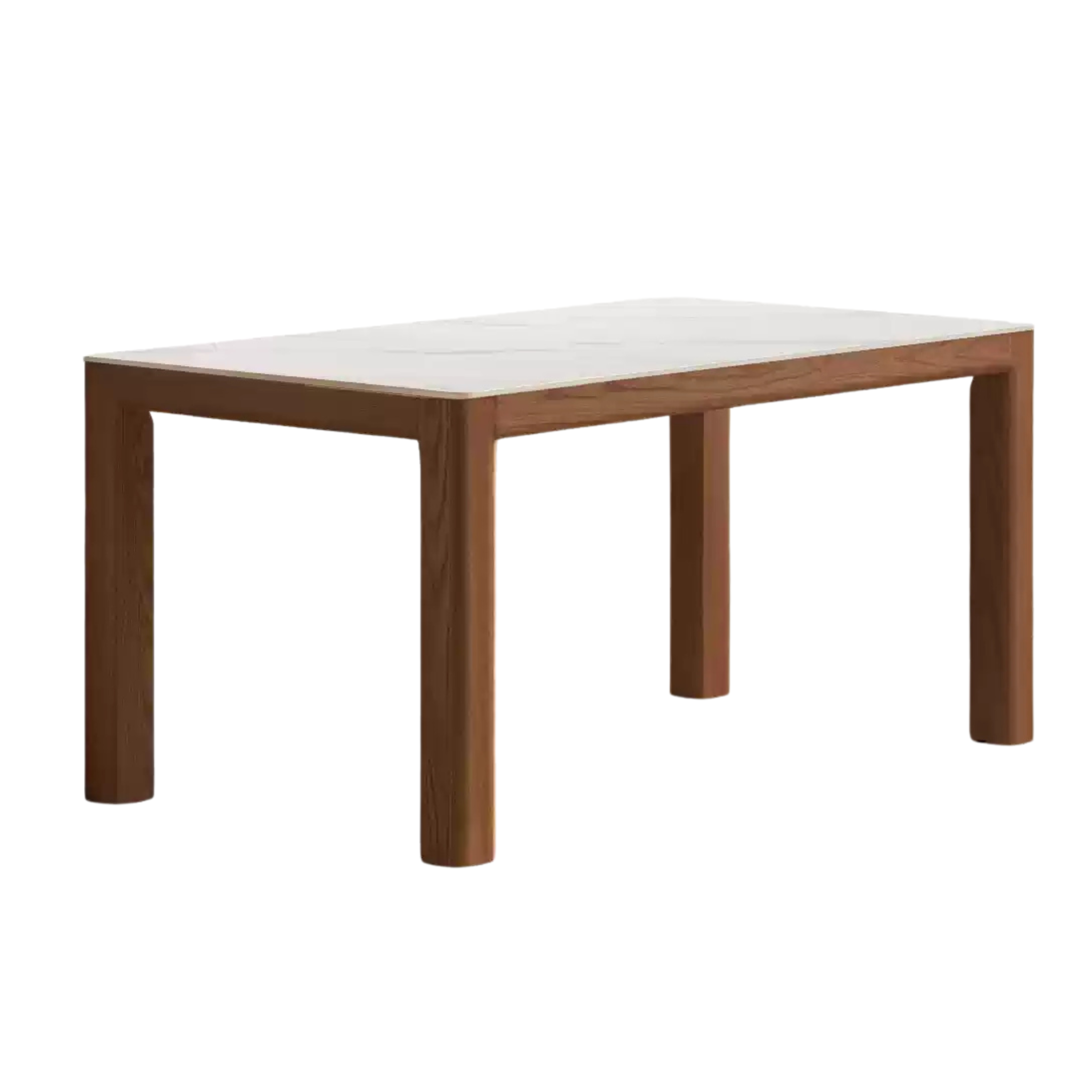 Oak Solid Wood Simple Shape Dining Table