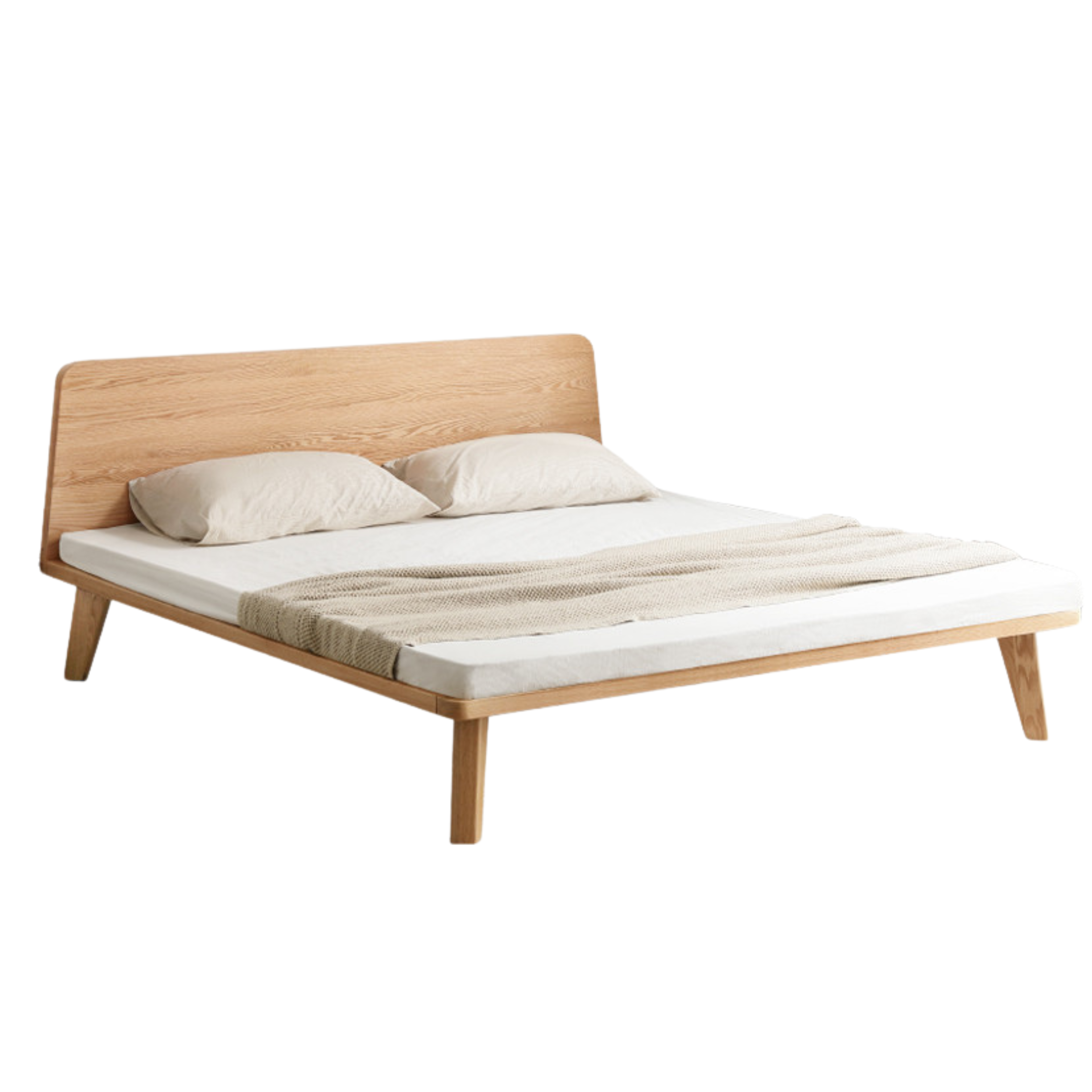 Oak Solid wood Bed