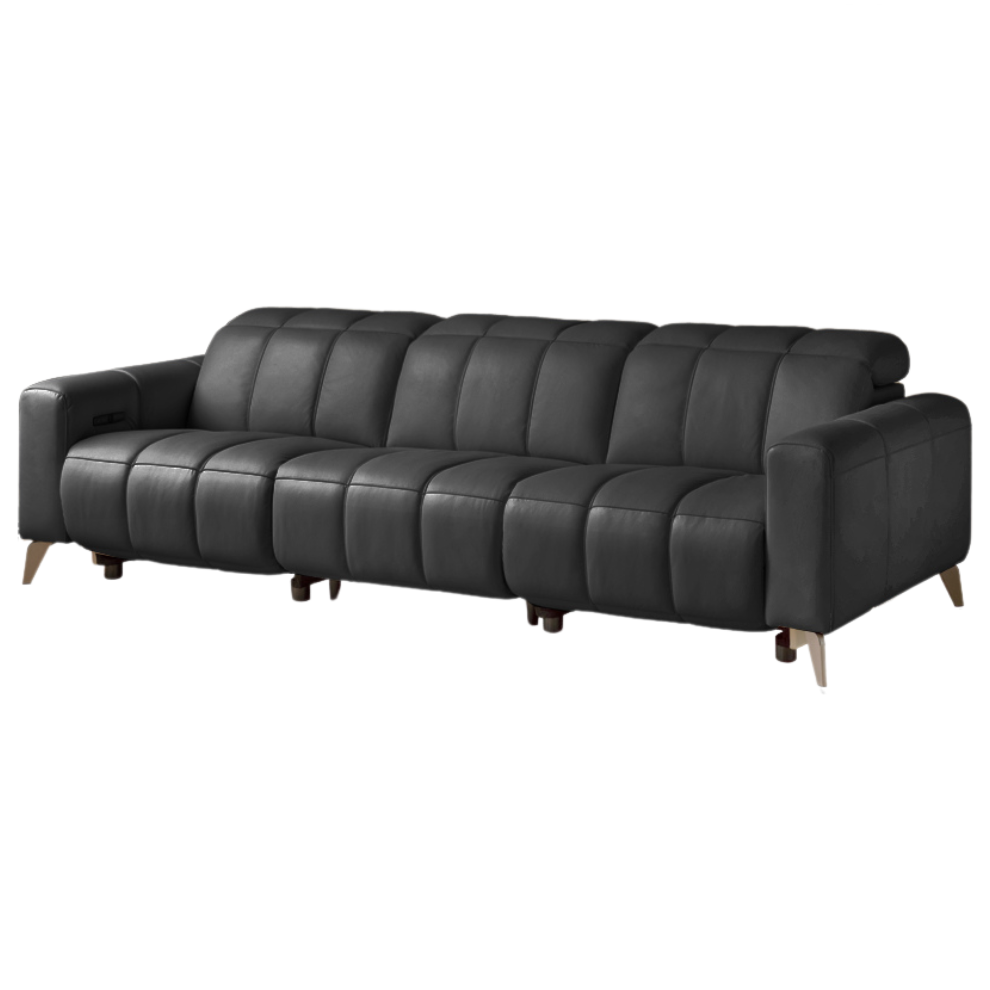 Electric Leather Zero Wall Function Sofa