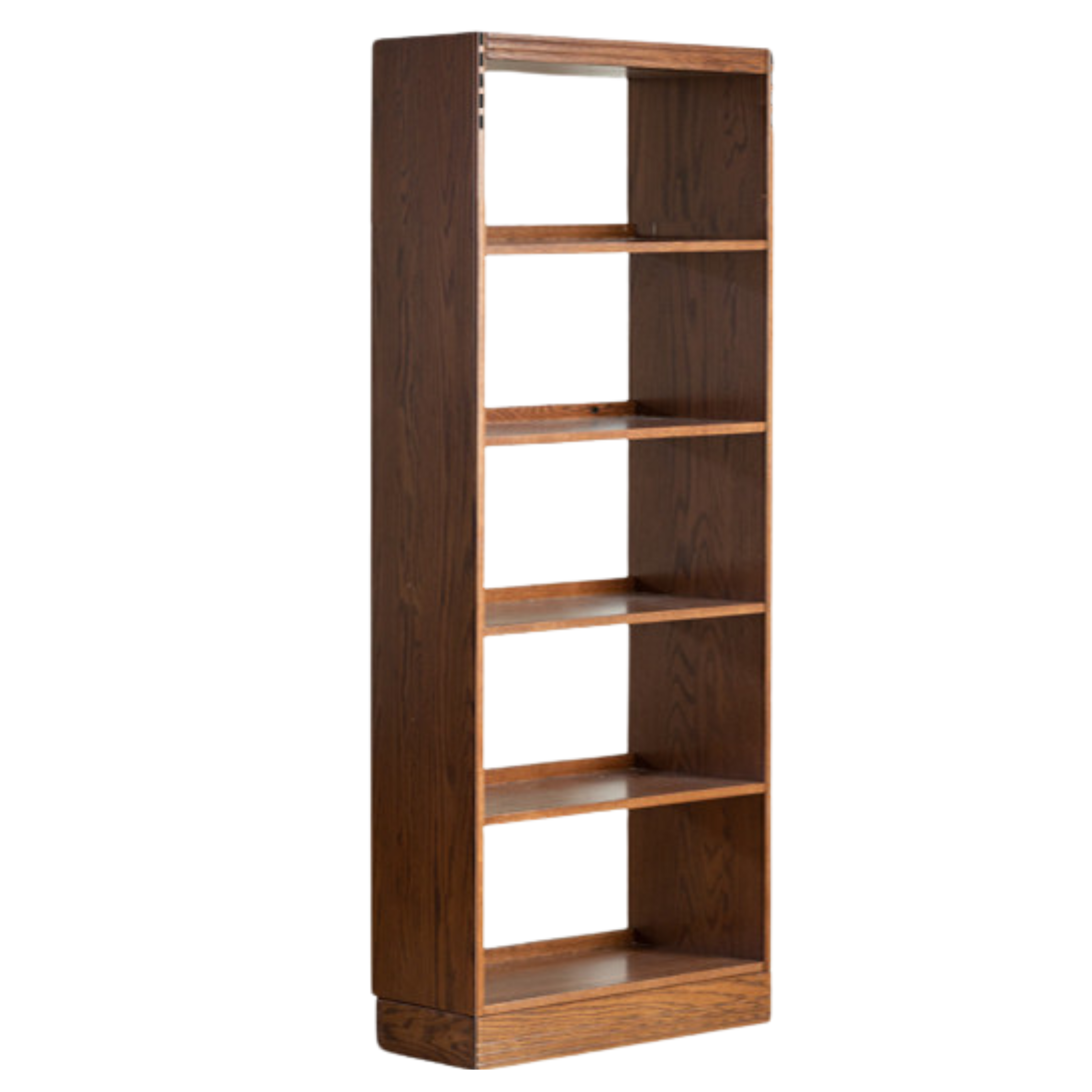 Oak Solid Wood Bookshelf Floor Rack Storage Full Wall Bookcase<